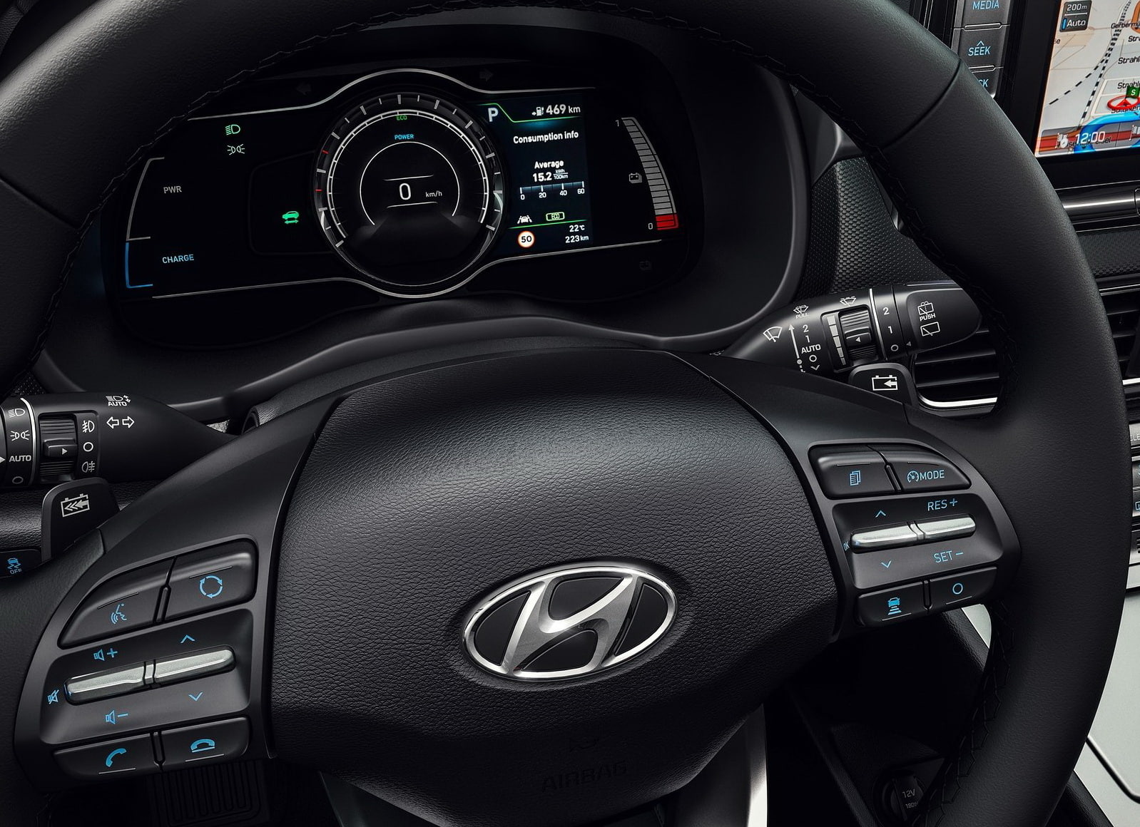 kona, 720P, hyundai, (2018), electric, HD Wallpaper