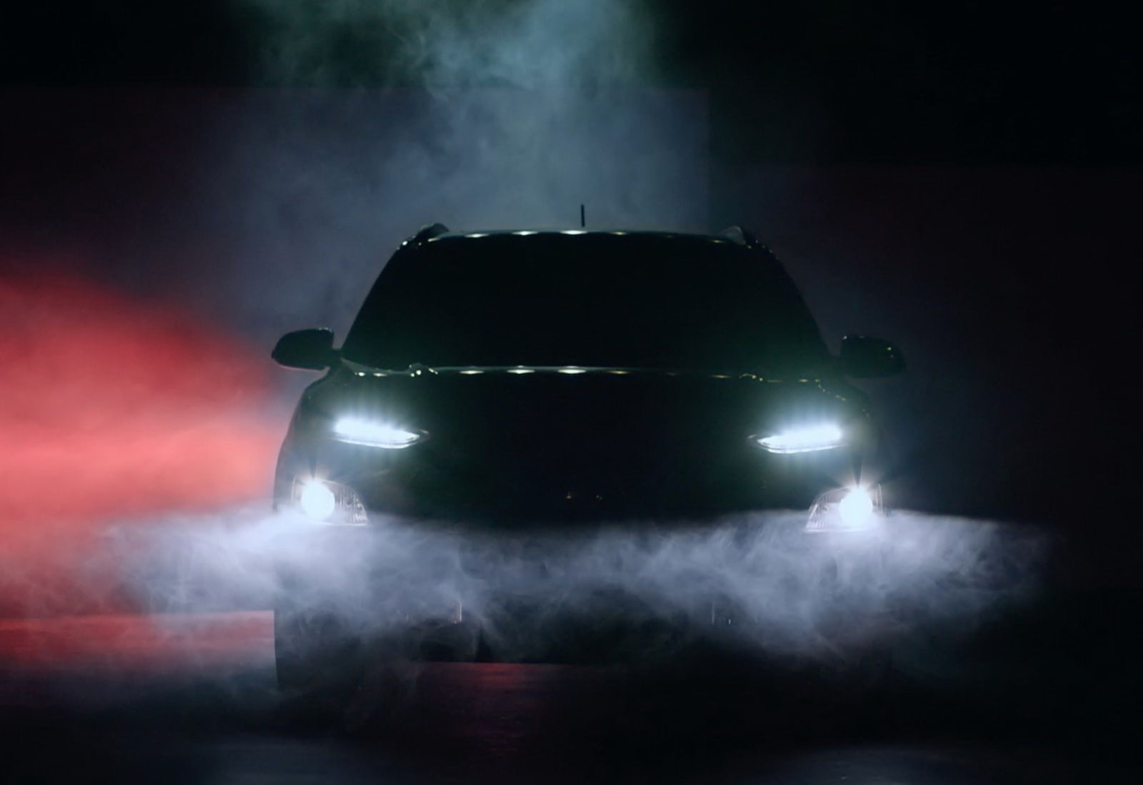 motor vehicle, indoors, transportation, land vehicle, black background, car, smoke - physical structure, studio shot, (2018), illuminated, night, communication, HD Wallpaper