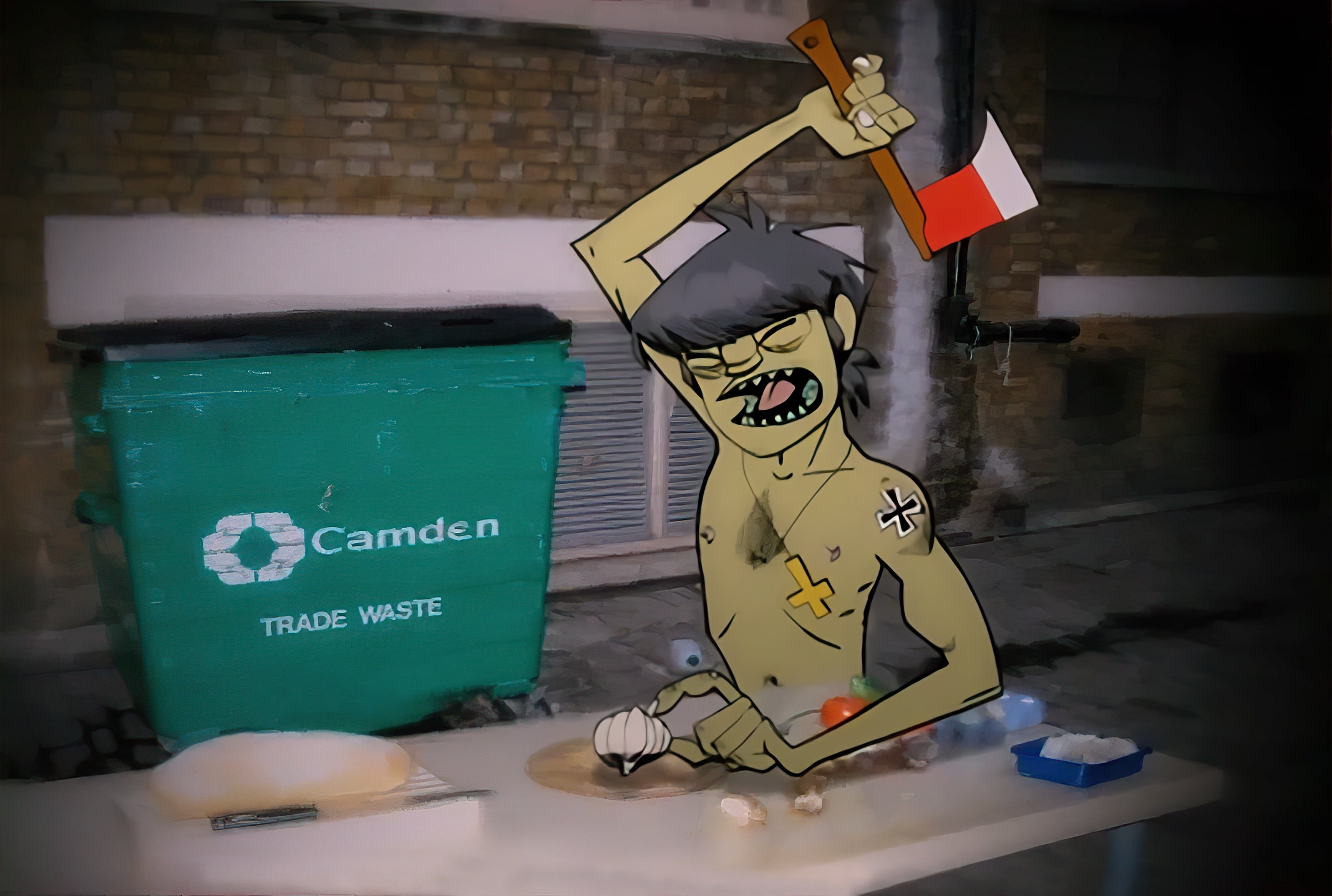 music, 2K, Murdoc Niccals, band, Murdoc, Jamie Hewlett, Gorillaz, HD Wallpaper