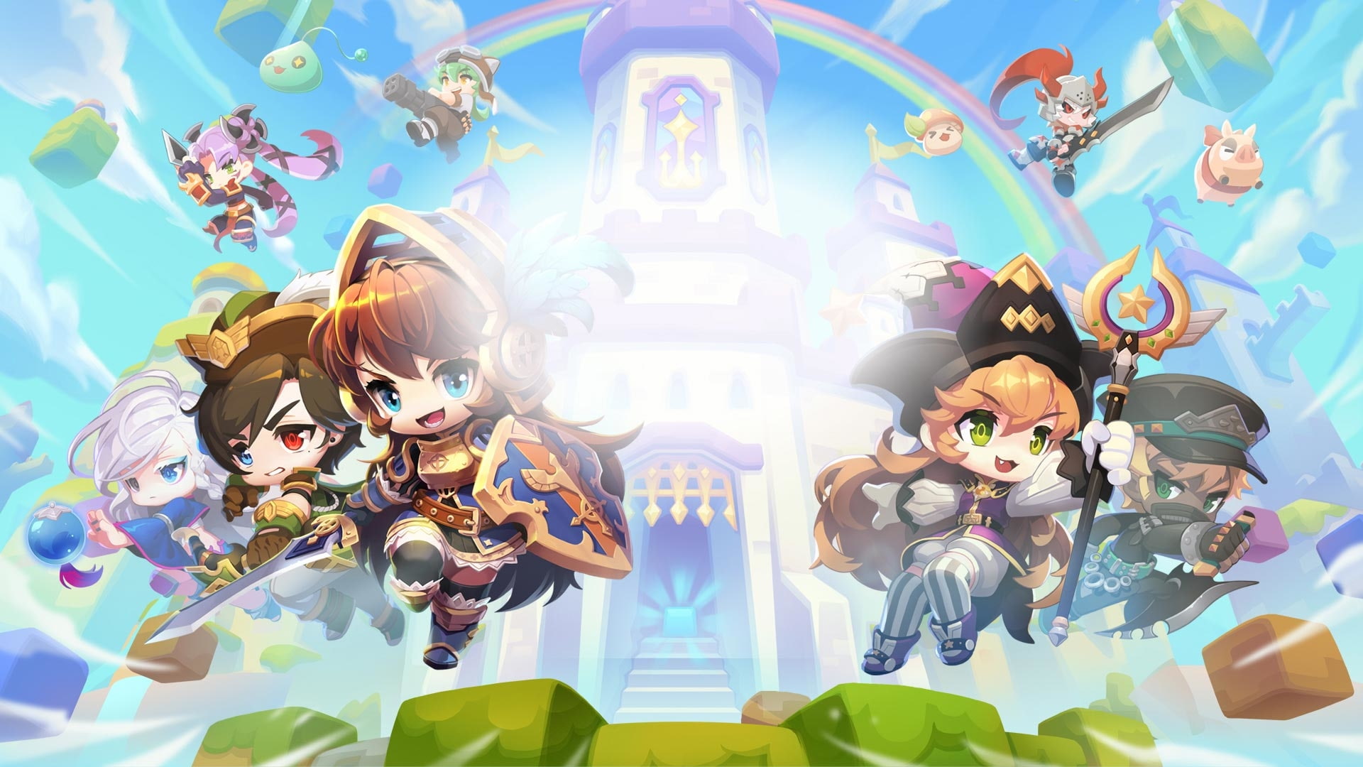 Video Game, MapleStory 2, 1080P, HD Wallpaper
