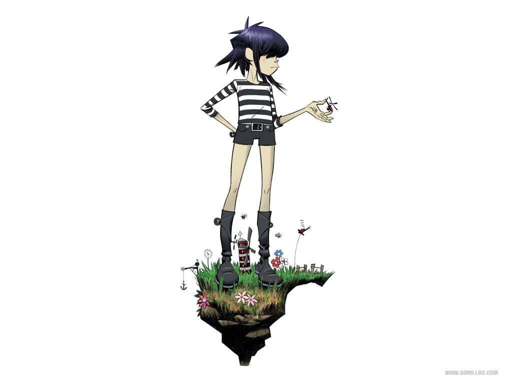 music, gorillaz, hd, 480P, HD Wallpaper