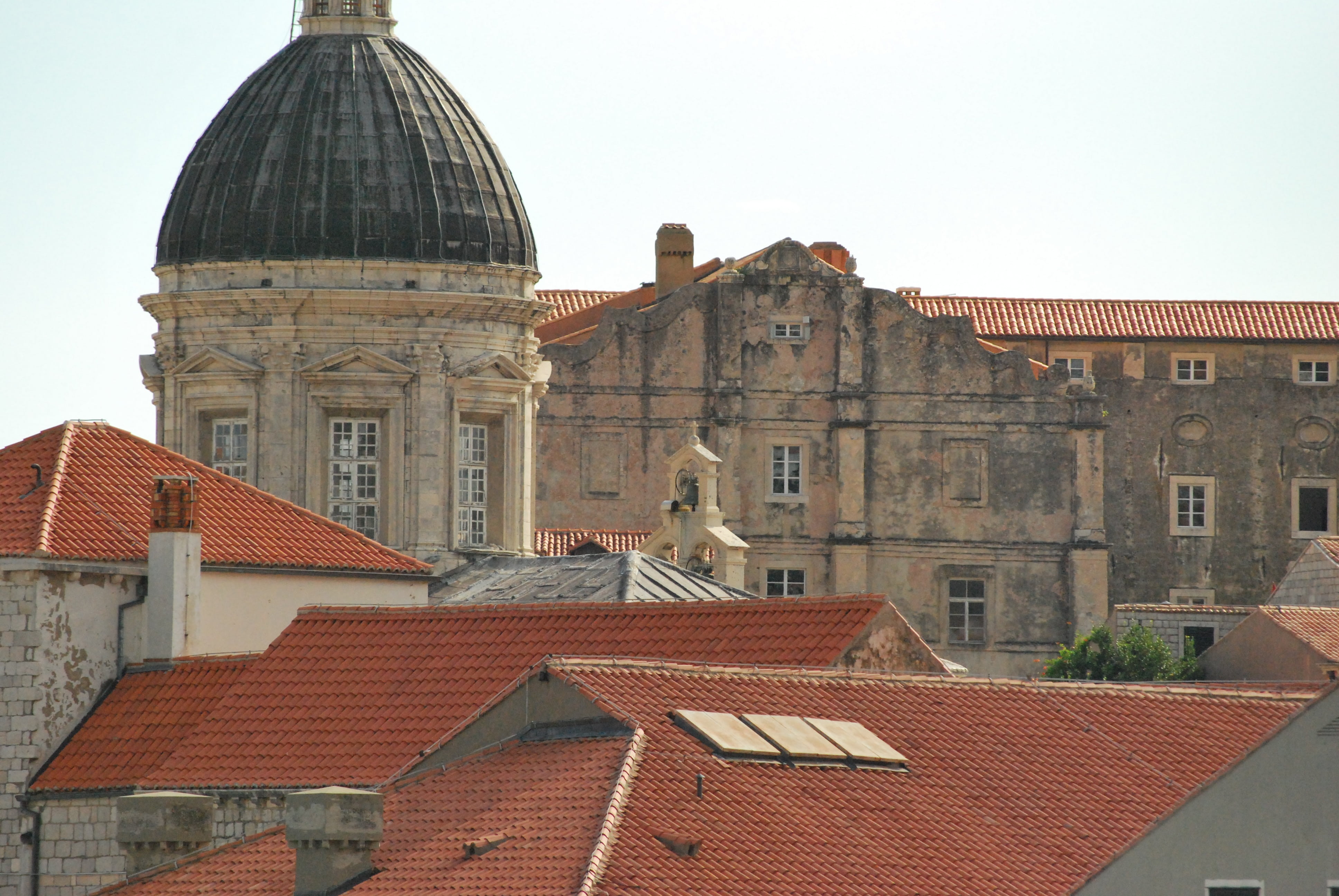 history, town, place of worship, the past, day, catholicism, cupola, religion, built structure, tourism, tower, dubrovnik, church, mediterranean, roof, HD Wallpaper