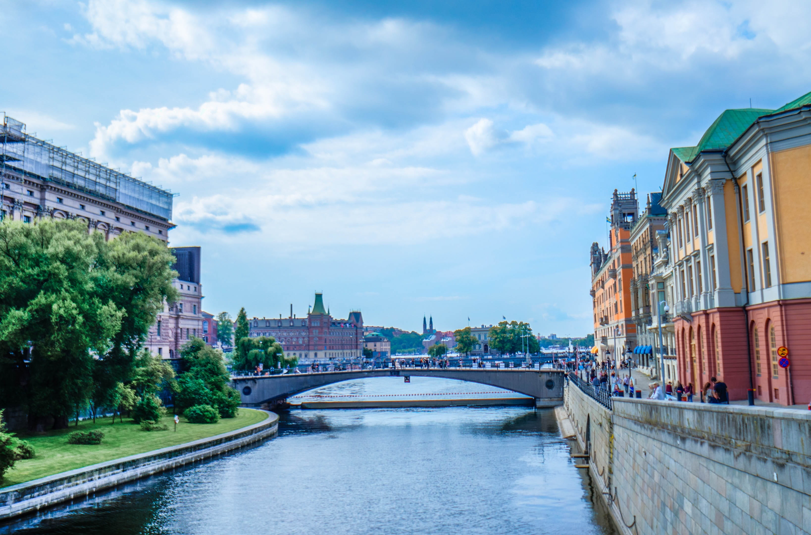 nature, stockholm, europe, plant, town, stan, connection, gamla, sweden, 2K, outdoor, built structure, old, city, cityscape, building exterior, no people, HD Wallpaper
