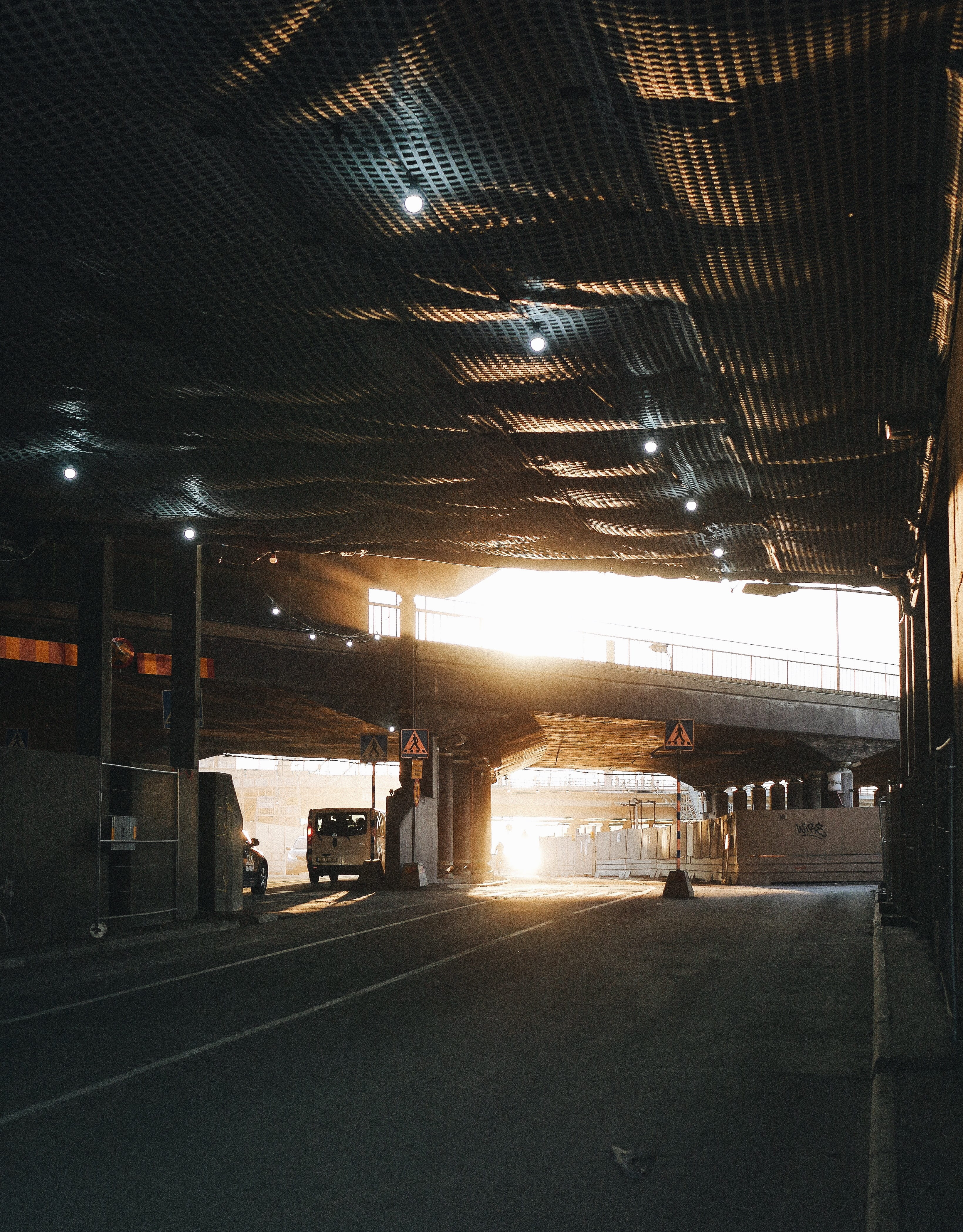 metro, night, empty, person, cars, light, building exterior, street, gamla stan, direction, ceiling, human, motor vehicle, incidental people, car, 4K, Phone HD Wallpaper