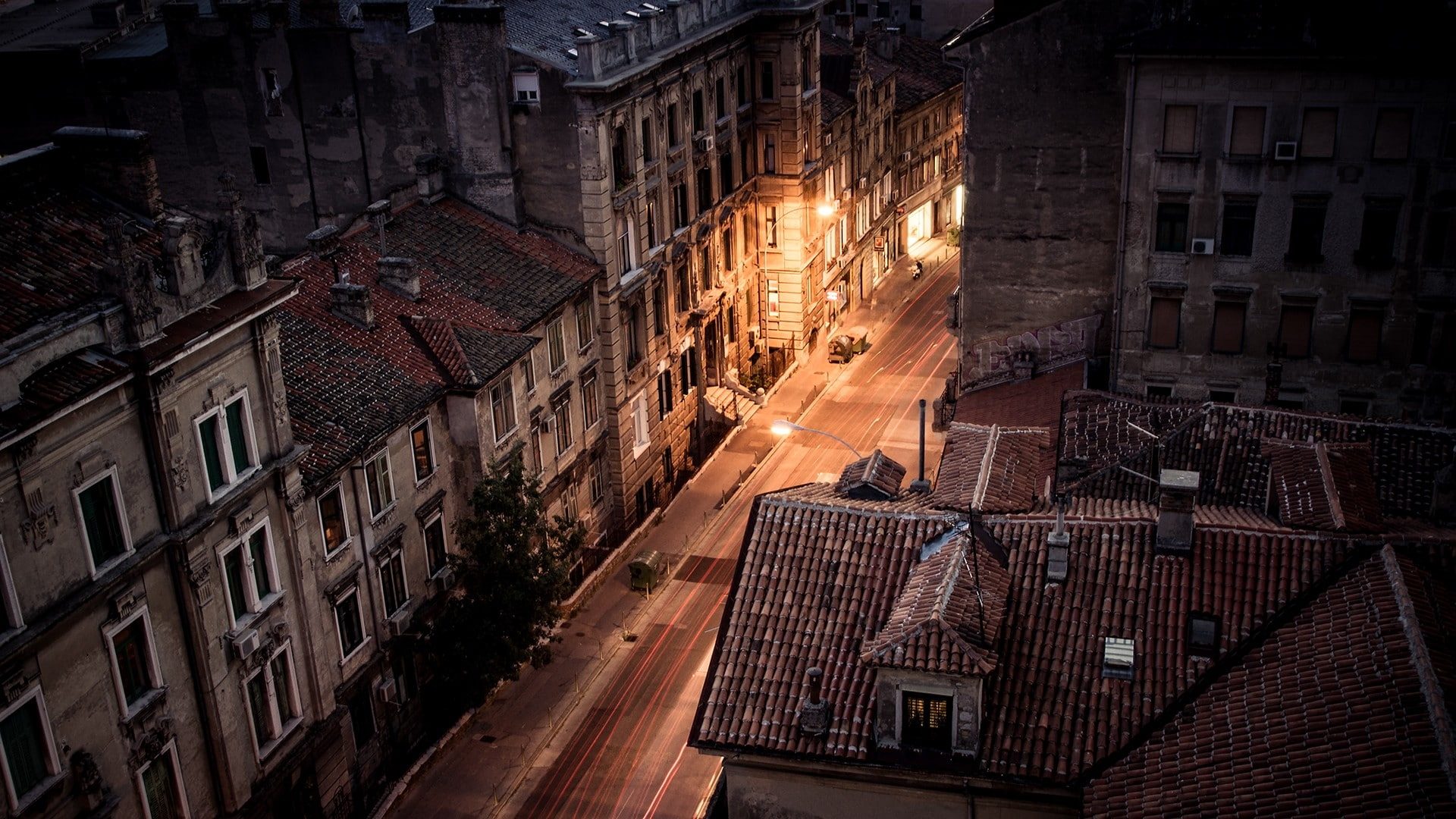 cityscapes, urban, rijeka, nature, 1080P, hd, croatia, buildings, art, architecture, HD Wallpaper