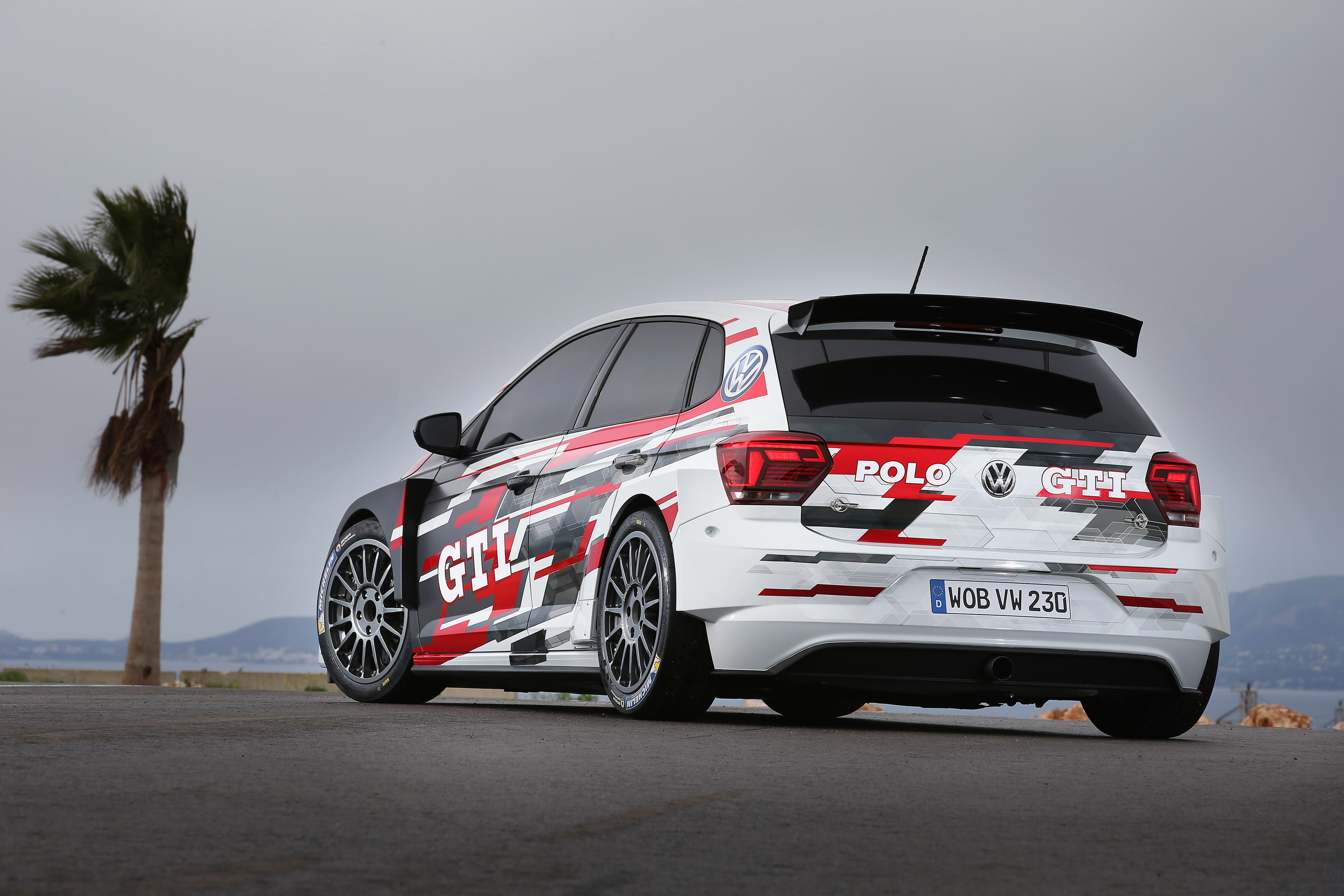 race, volkswagen, r-5, polo, 2018, racing, gti, 4K, HD Wallpaper