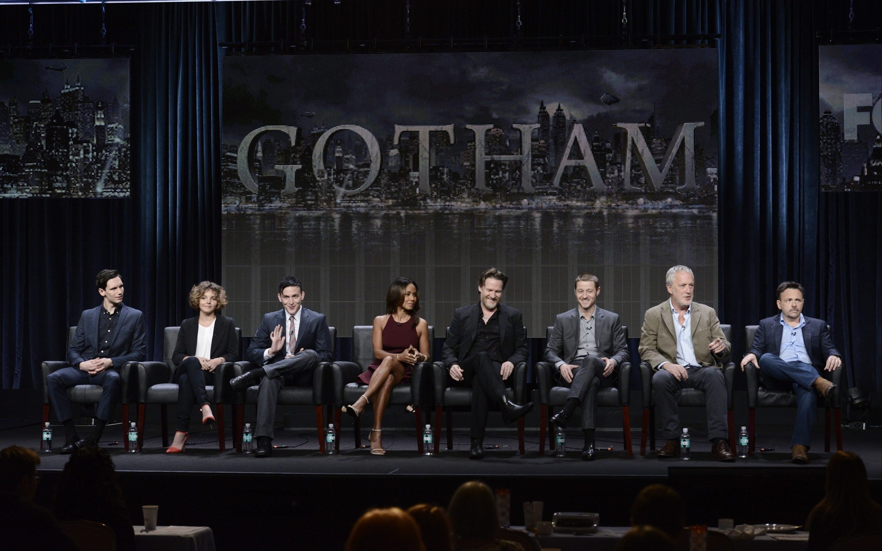 cast, 2K, gotham, interview, show, action, tv, public, HD Wallpaper
