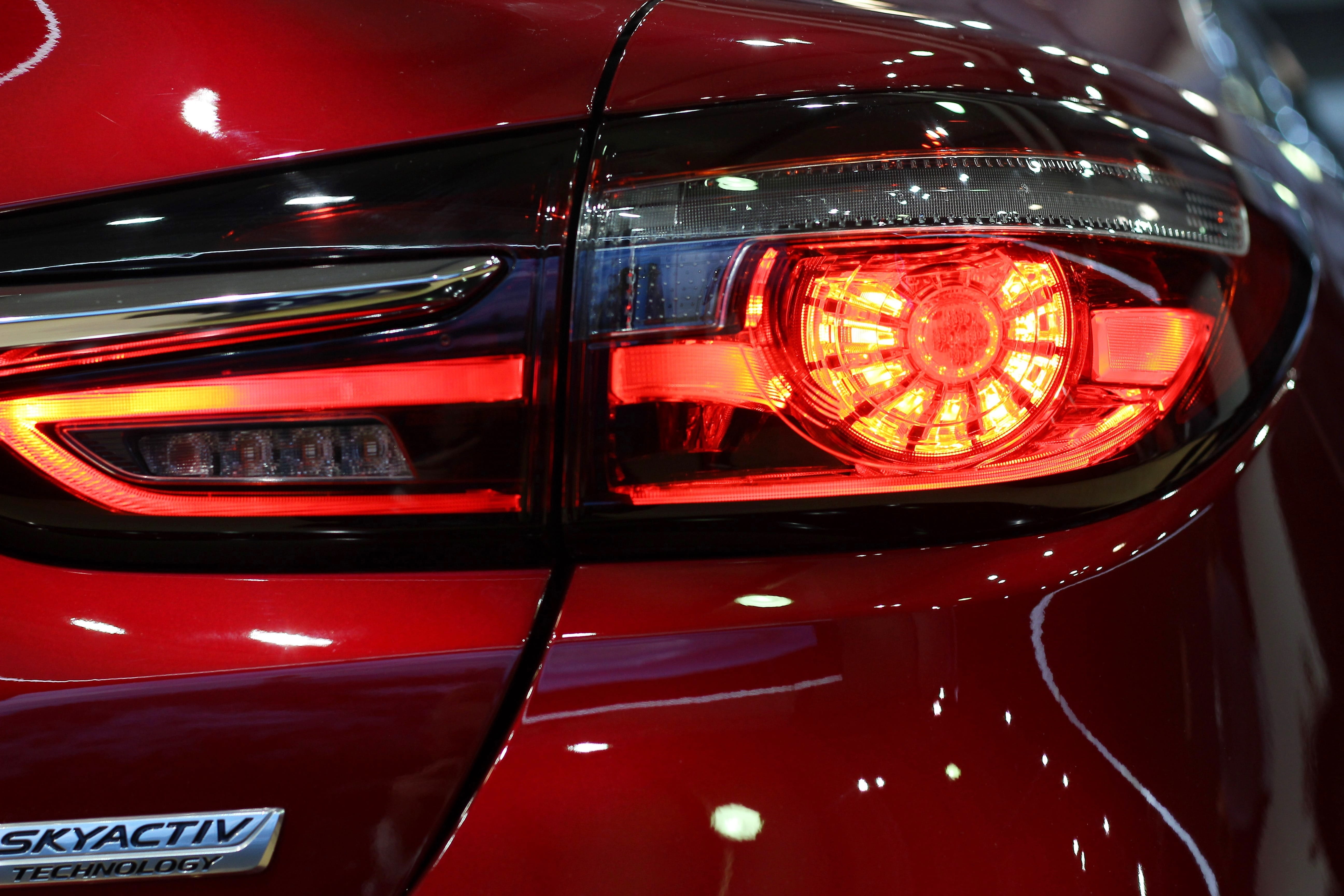 mazda 6, retro styled, glass - material, lighting equipment, shiny, headlight, reflection, land vehicle, luxury, focus on foreground, auto show zagreb 2018, HD Wallpaper