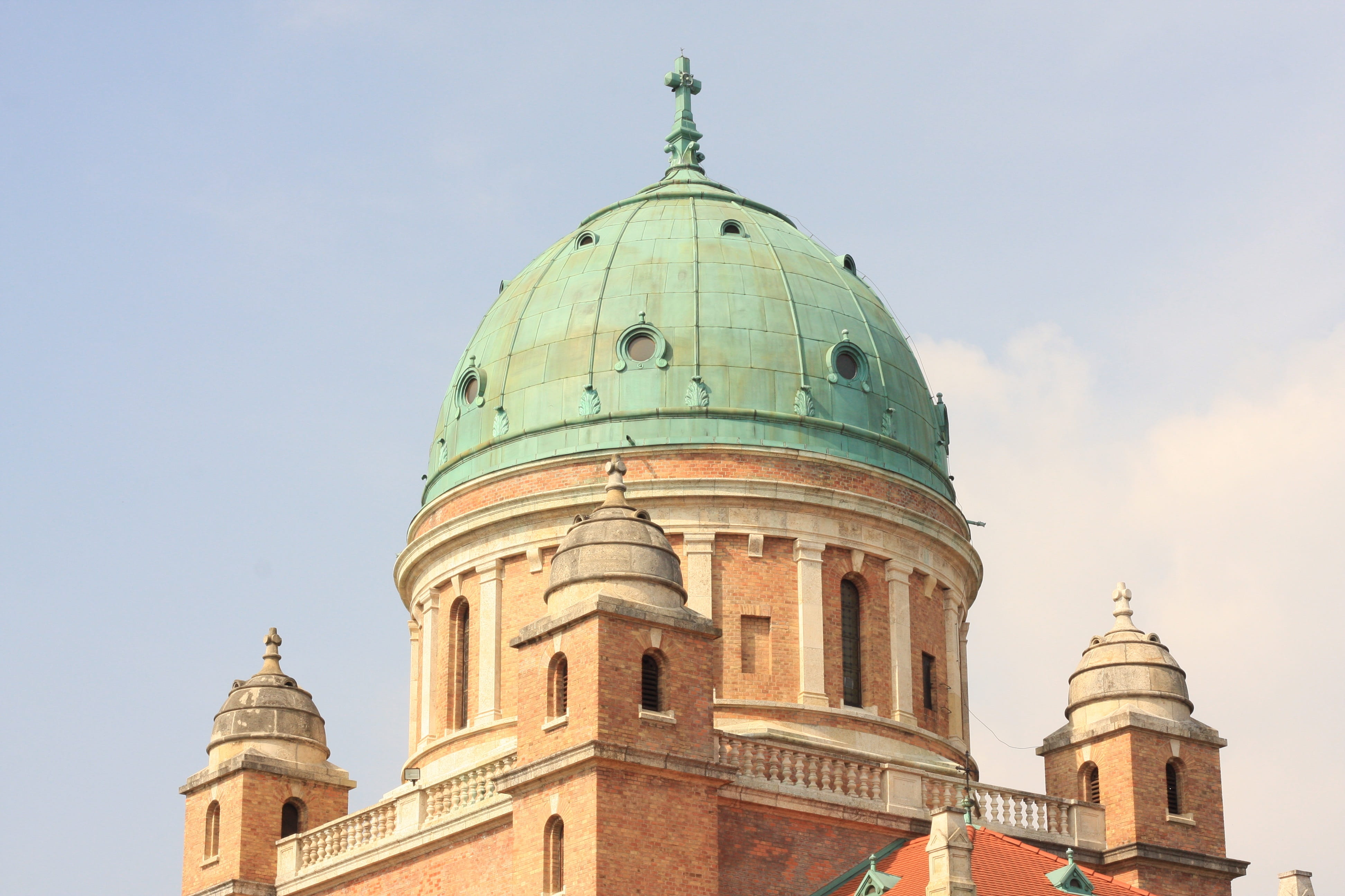 wall, travel destinations, Building, spirituality, Sky, mirogoj, place of worship, outdoors, the past, 4K, travel, ancient, graveyard, dome, built Structure, HD Wallpaper