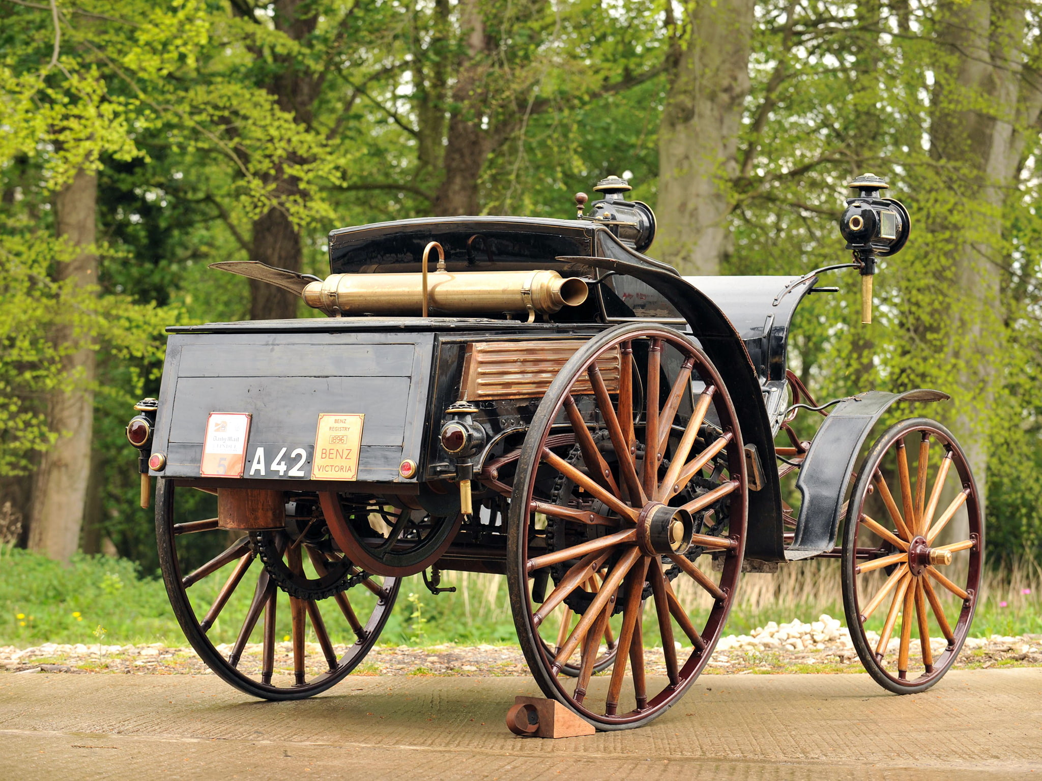 benz, wheel, 1896, p s, victoria, 1080P, retro, HD Wallpaper