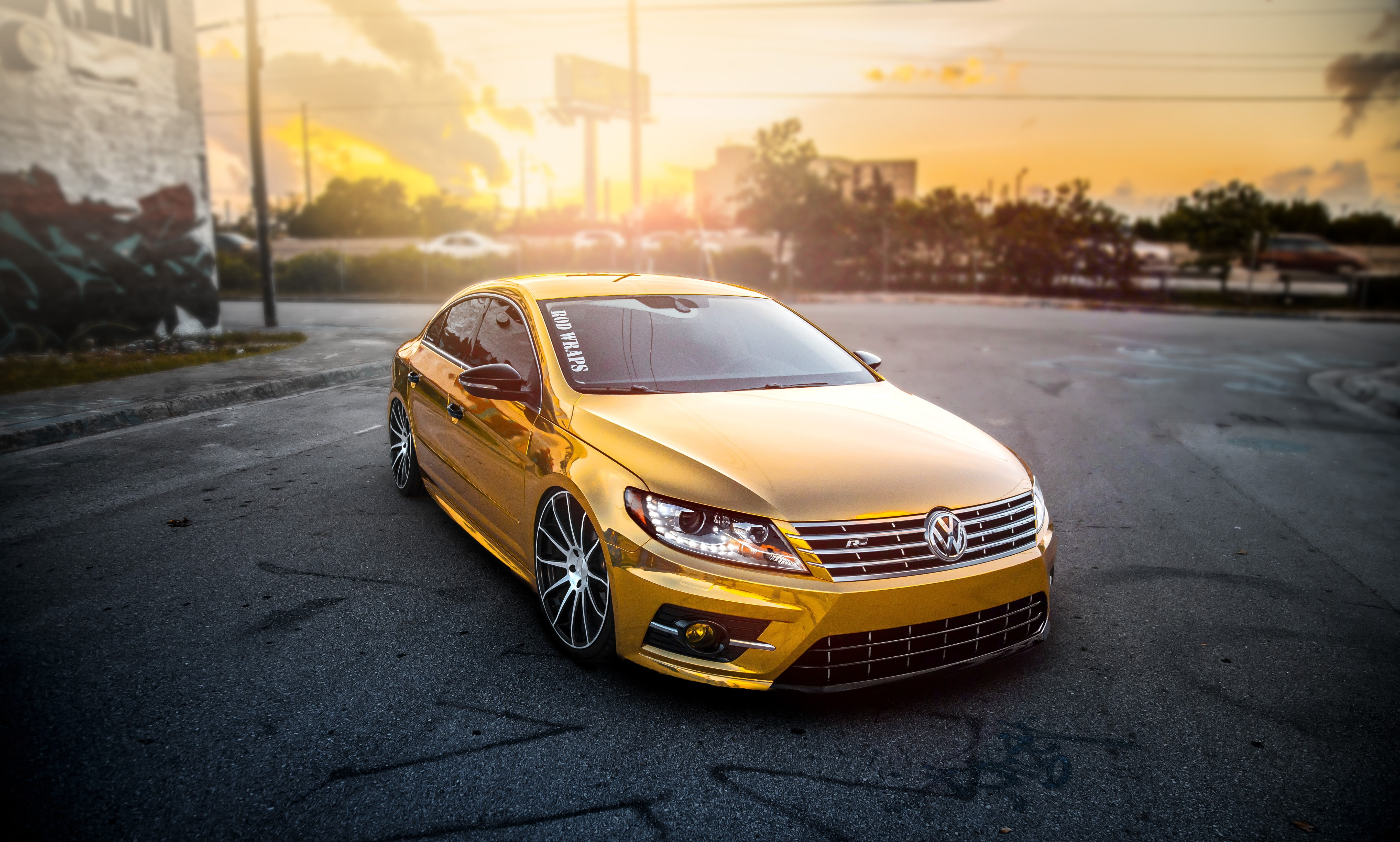 Passat CC, volkswagen, 5K, R Line, HD Wallpaper