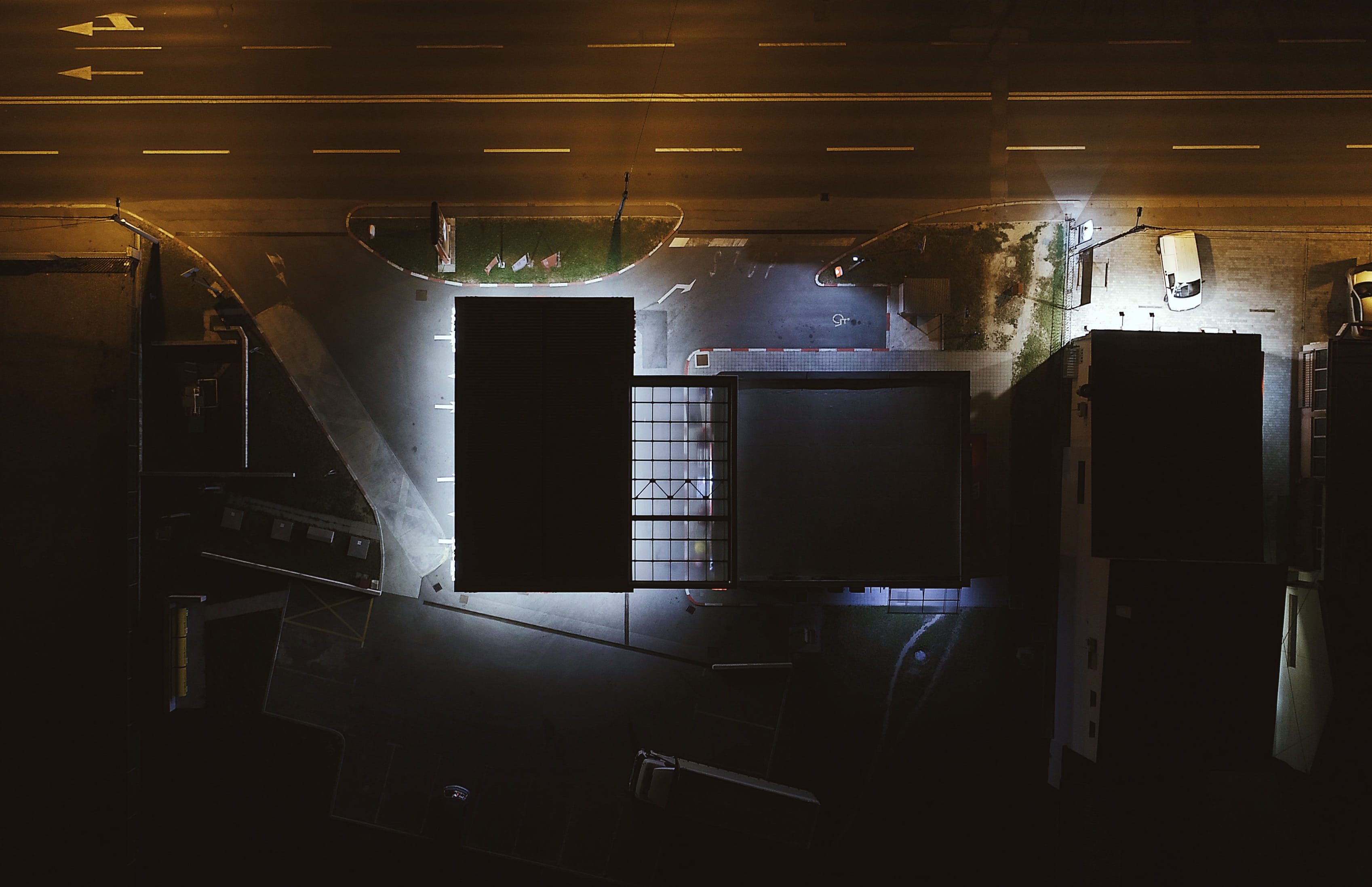 station, technology, zagreb, urban exploration, shelf, dark, top, birds eye view, domestic room, light, urbex, croatia, drone, architecture, gas, no people, HD Wallpaper