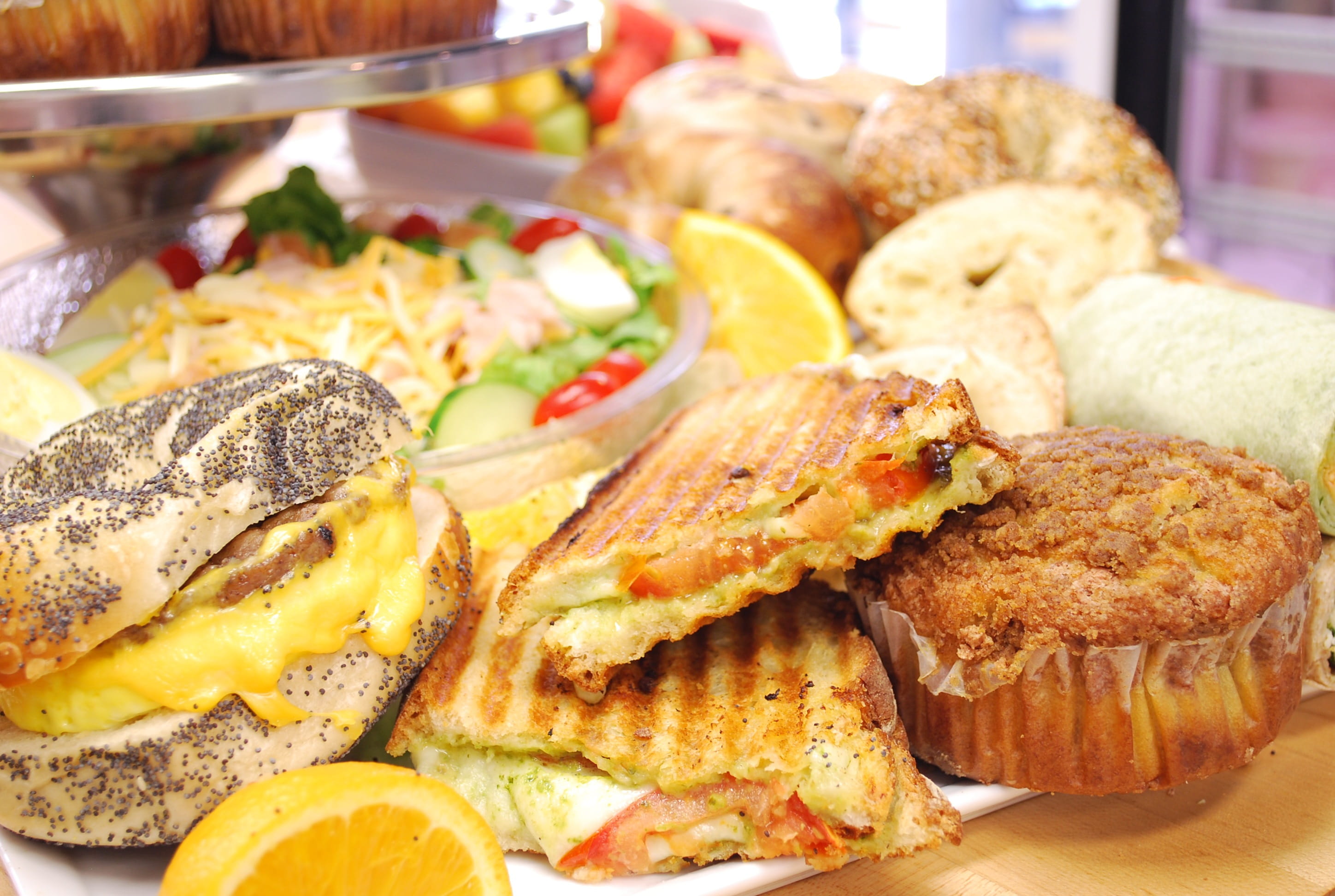 seafood, vegetable, fresh, focus on foreground, Salad, vertebrate, baked, serving size, gourmet, Breakfast, temptation, meat, healthy eating, fish, Sandwich, HD Wallpaper