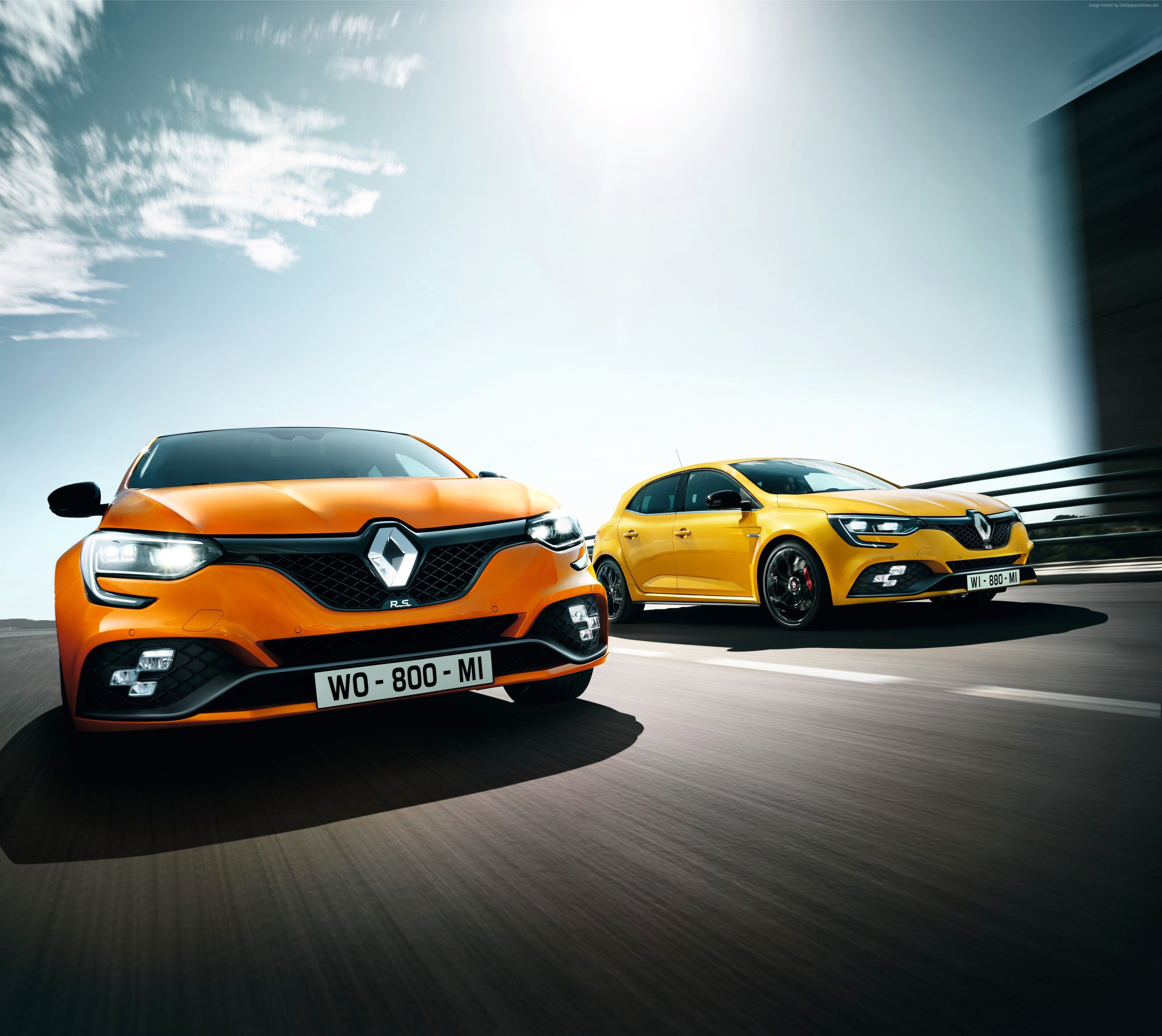 2018 Cars, 2K, 4k, Renault Megane RS, HD Wallpaper