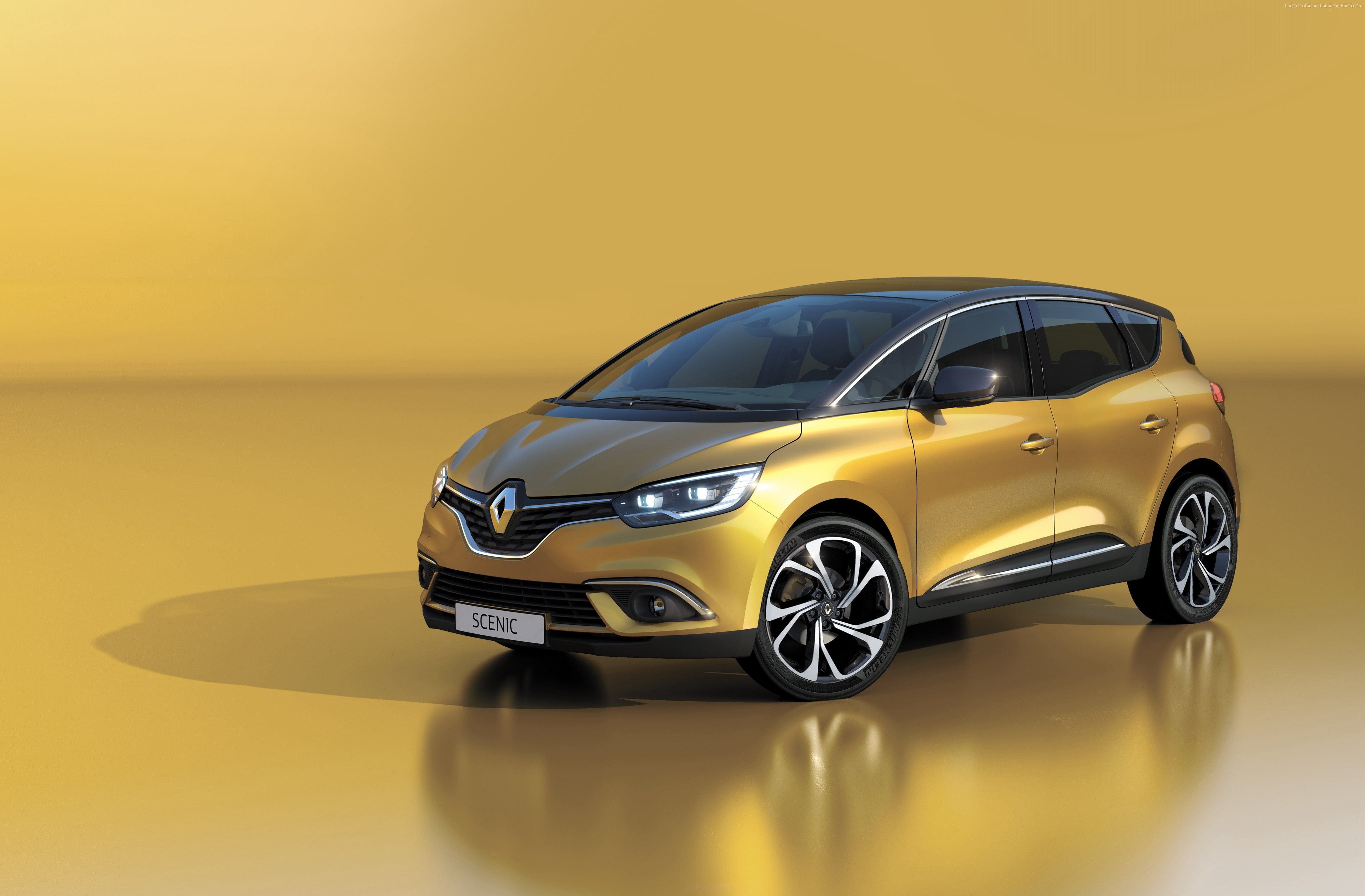 silver colored, no people, Renault Scenic, indoors, toy car, Geneva Auto Show 2016, transportation, sports car, mode of transportation, gold, toy, wealth, HD Wallpaper