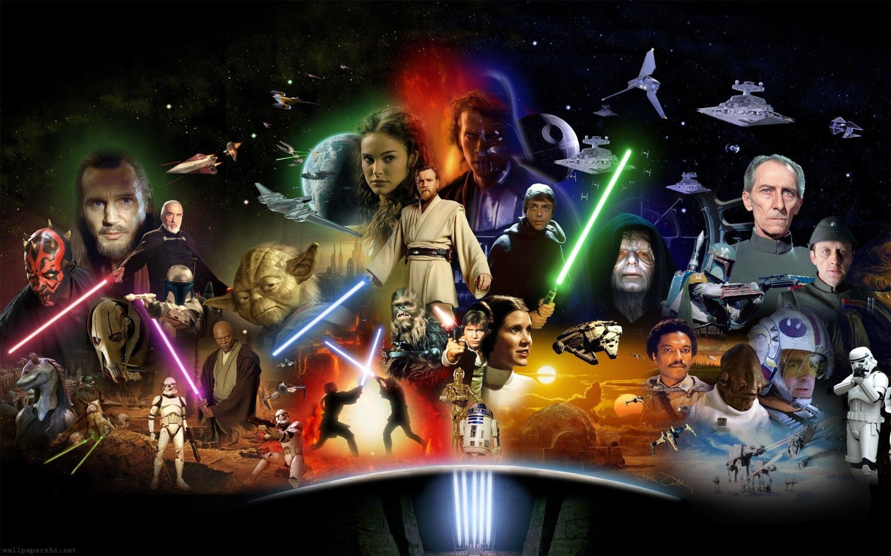poster, Disney, sci, action, Wars, adventure, 2880x1800 px, Awakens, Star, fi, 2K, Force, HD Wallpaper