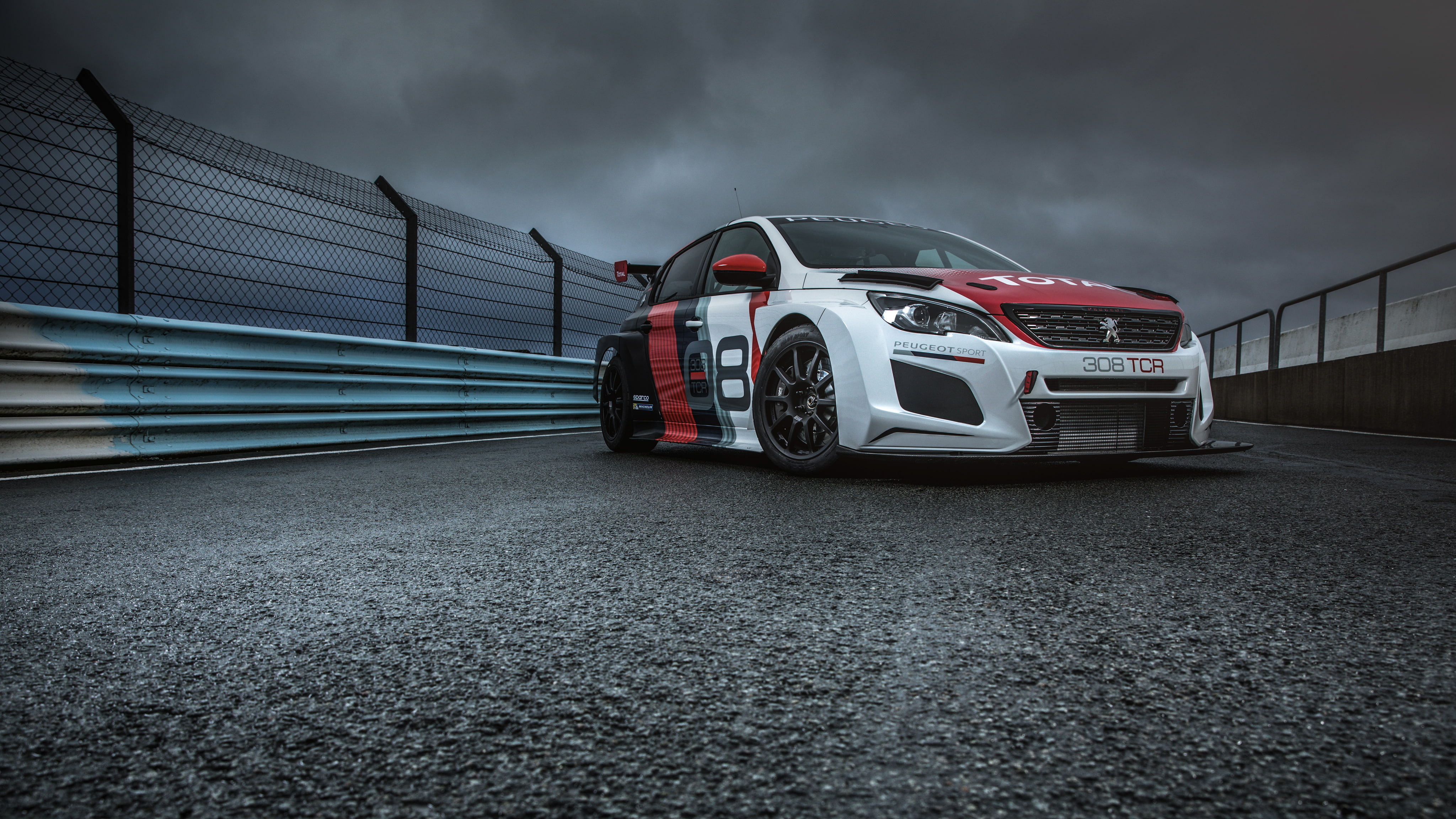 2018, 4K, Peugeot 308 TCR, 4K, HD Wallpaper