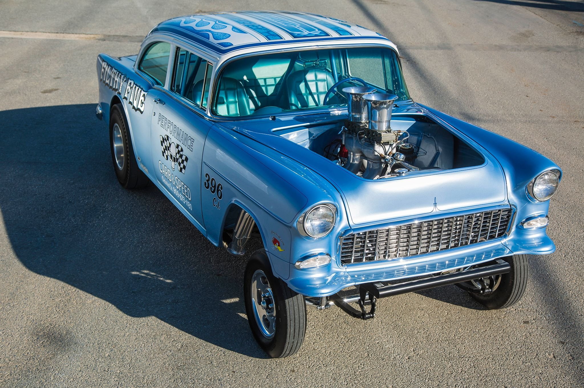1955, racing, rods, 1080P, drag, race, retro, chevrolet, rod, hot, gasser, HD Wallpaper