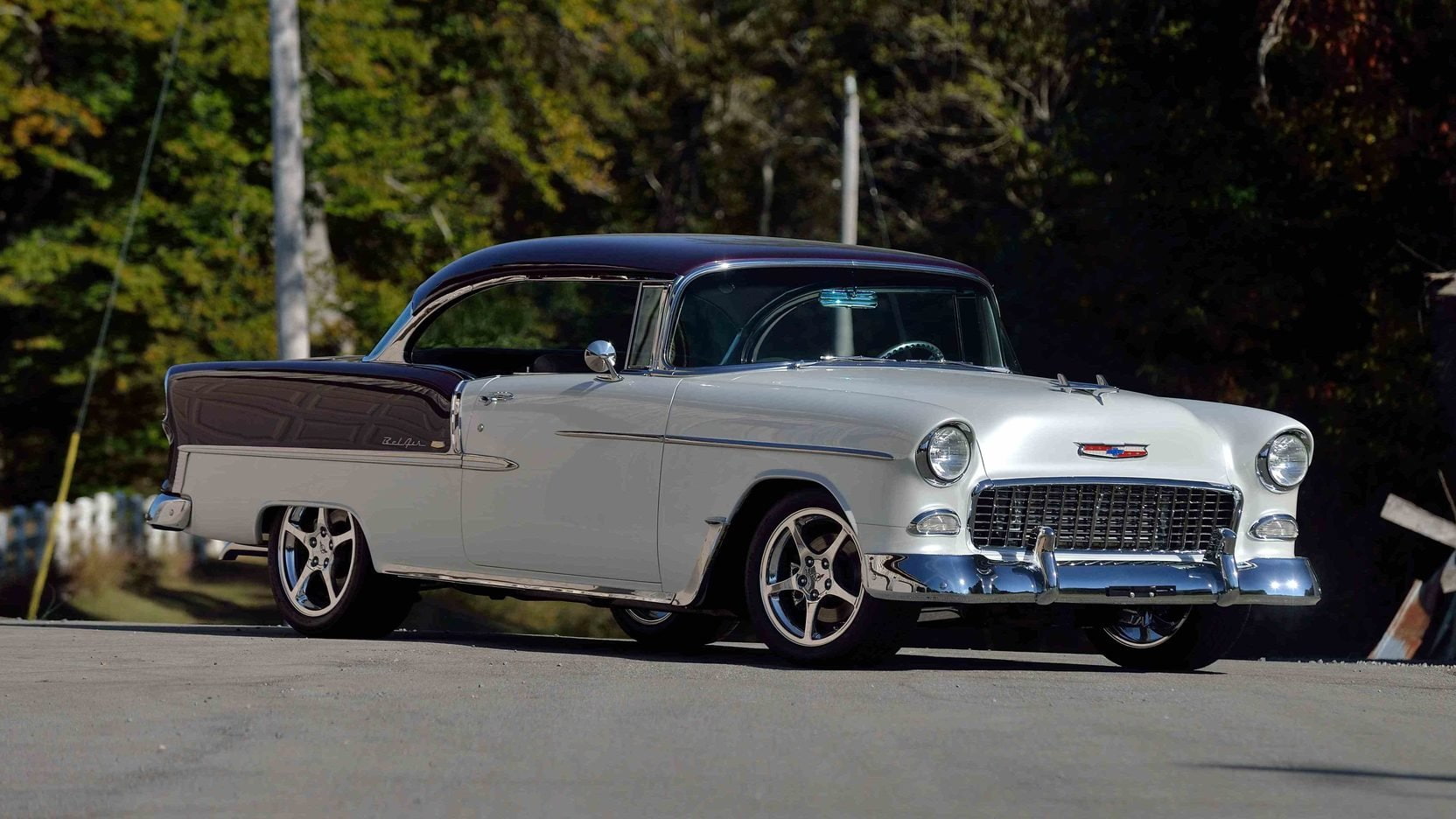 classic, 1955, chevrolet, air, cars, 720P, resto, mod, bel, HD Wallpaper