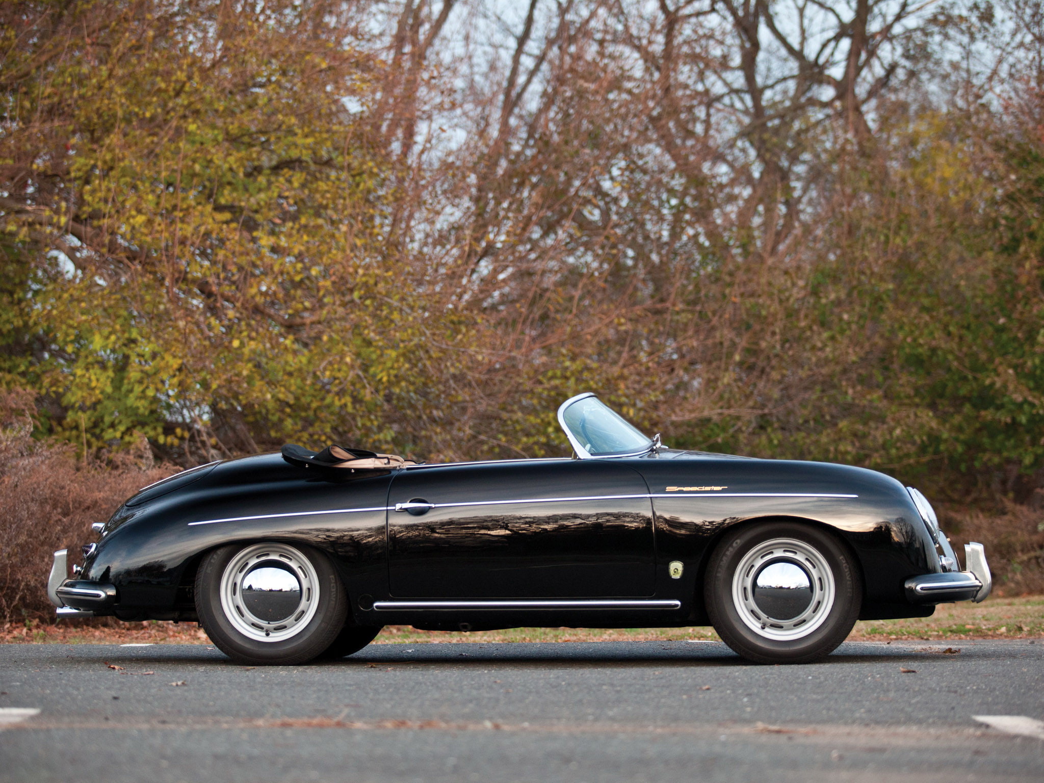 supercar, 356, speedster, 1080P, 1955, supercars, porsche, retro, HD Wallpaper