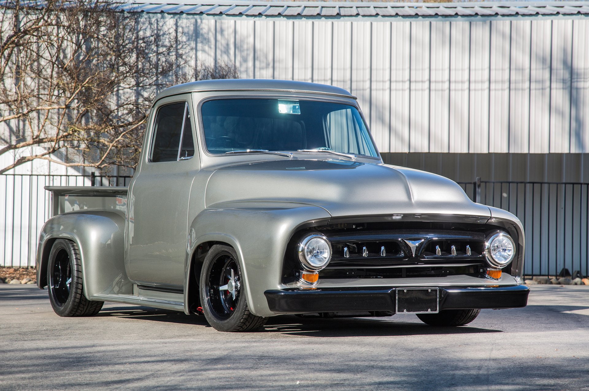 Hot Rod, Ford, Truck, Ford F-100, Pickup, 1080P, HD Wallpaper