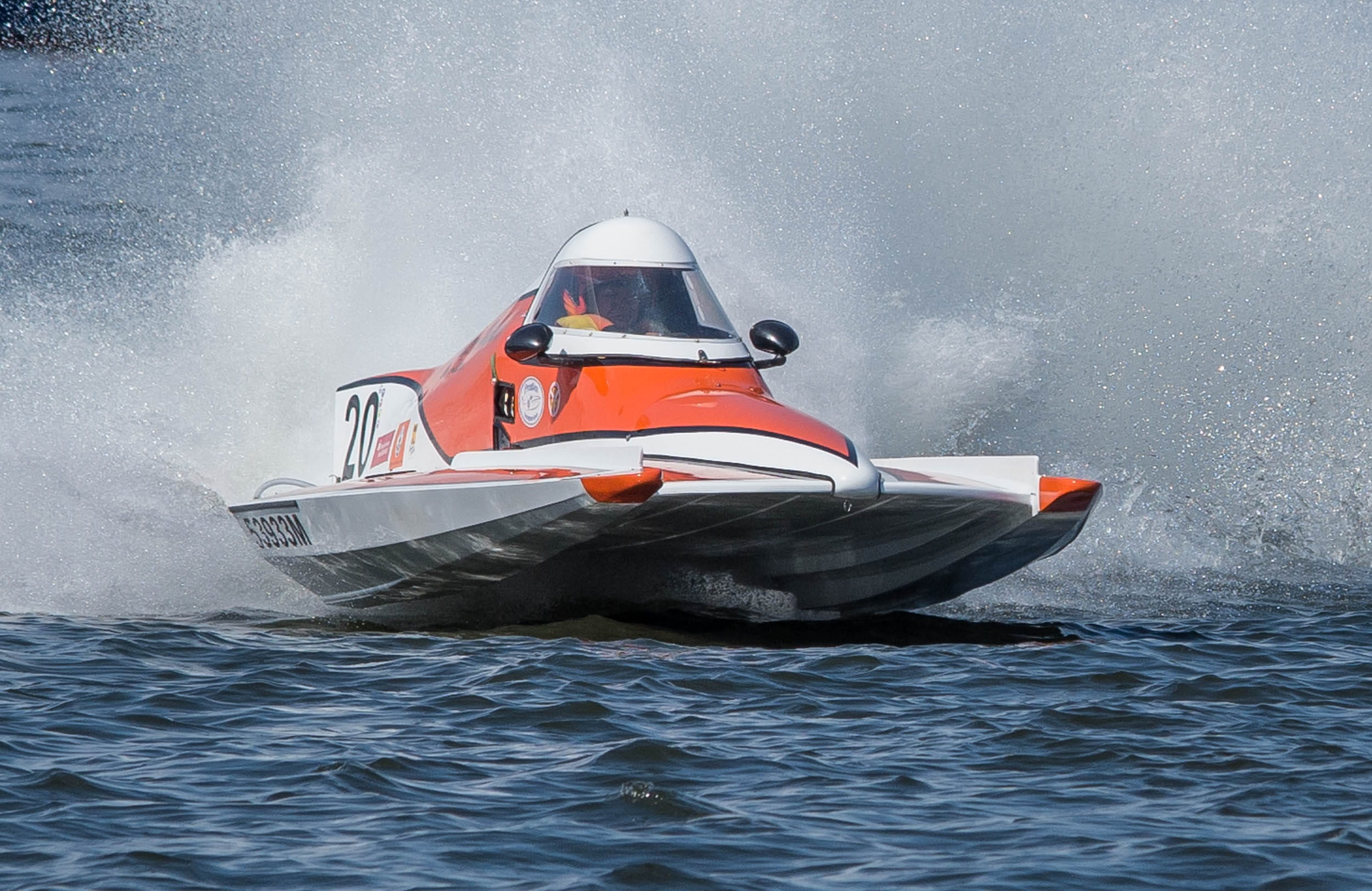 motor boat race, driving, mode of transportation, water sports, waterfront, motion, protection, competition, occupation, men, berlin grünau, wet, sea, racing boat, HD Wallpaper