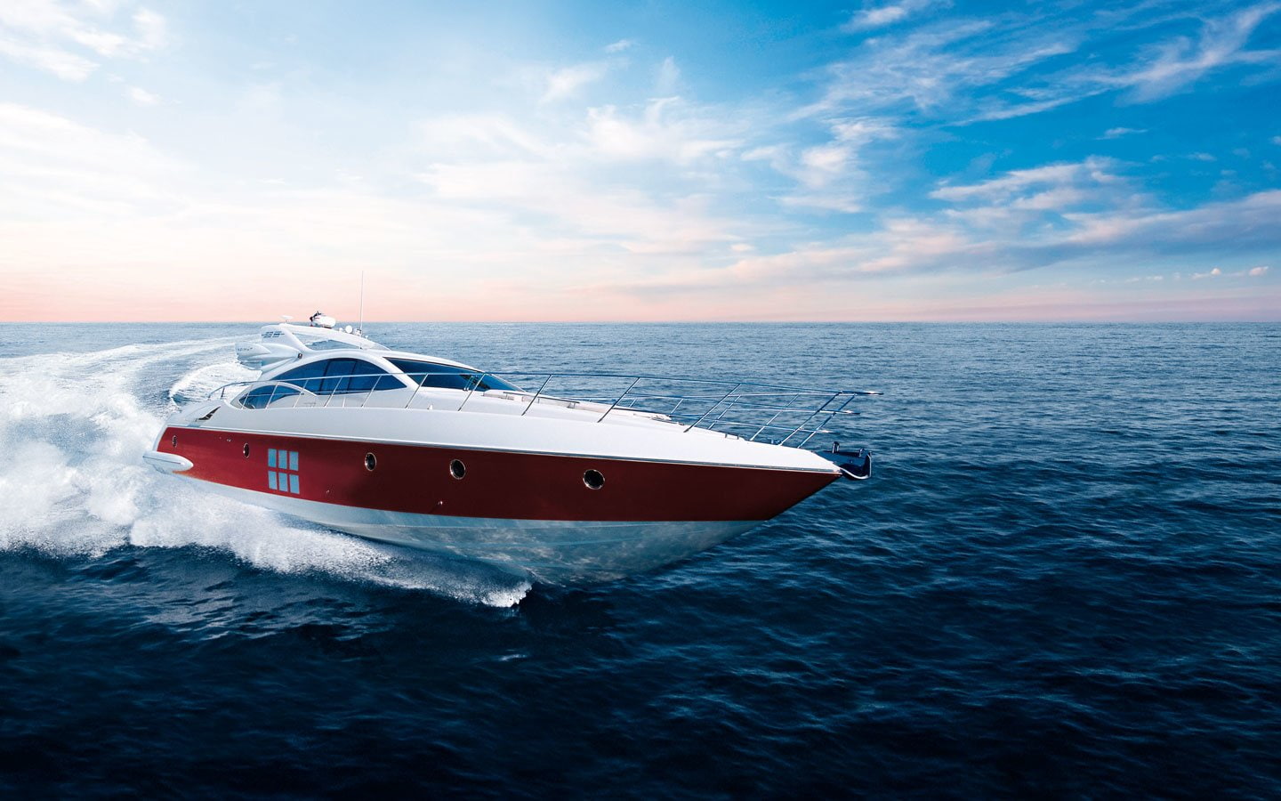 Vehicles, 720P, powerboat, Yacht, white, HD Wallpaper