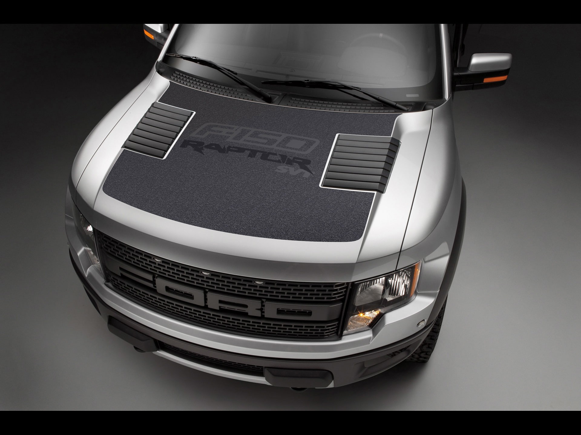 truck, black, hd, ford, 1080P, cars, raptor, gray, HD Wallpaper
