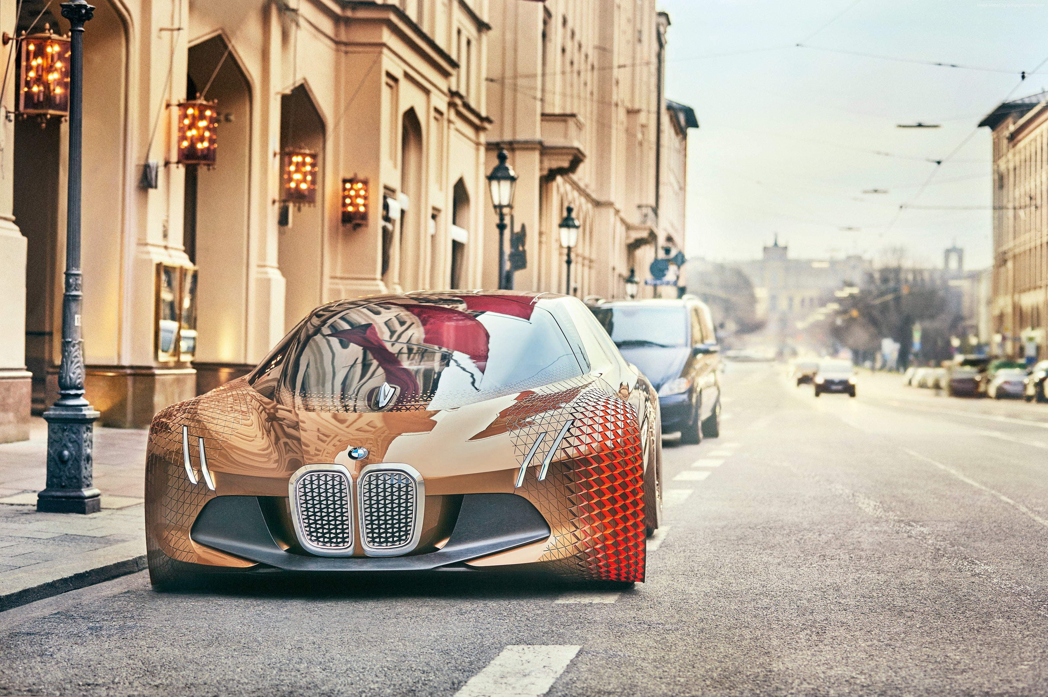 Vision Next 100, 2K, BMW, HD Wallpaper