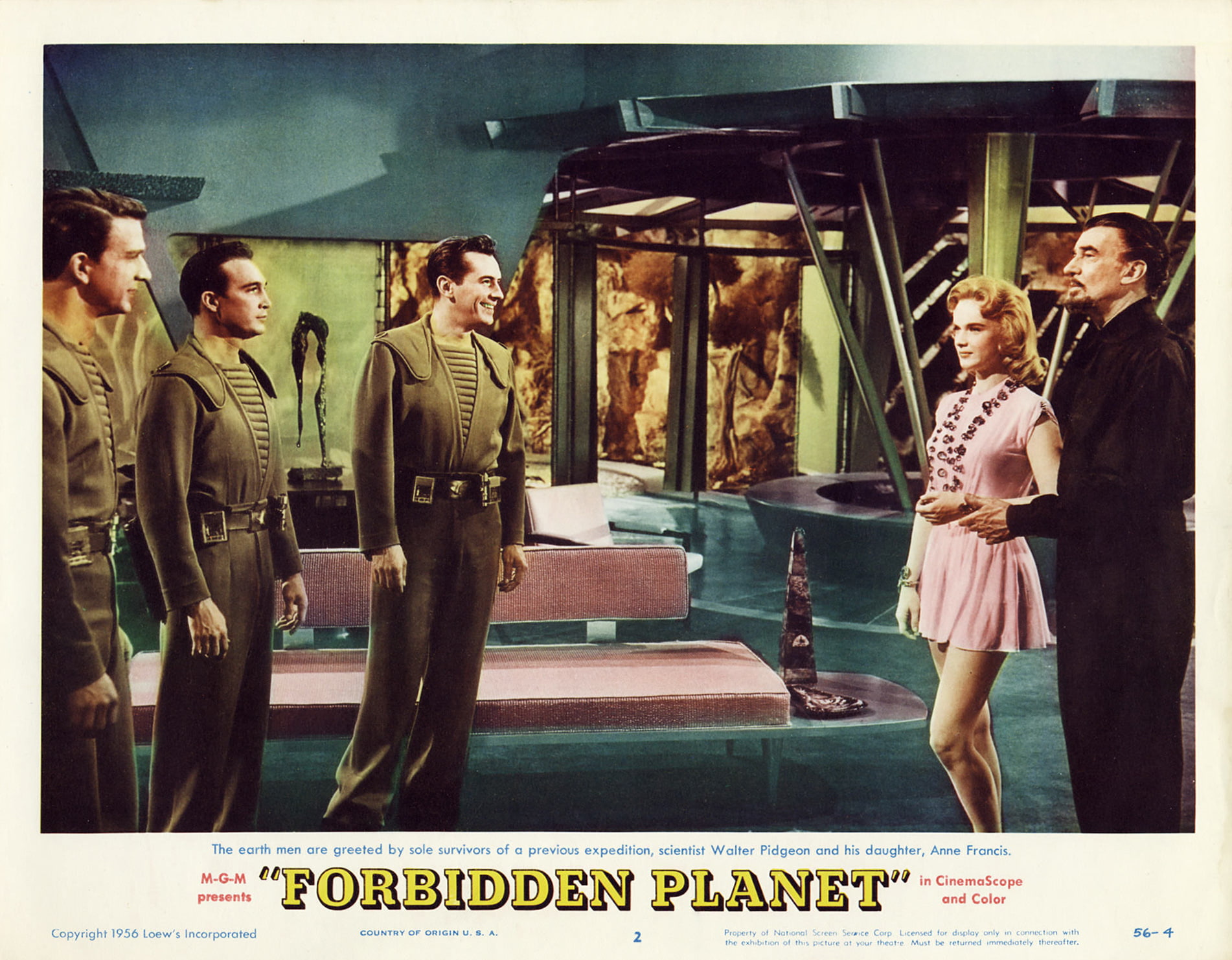 sci fi, adventure, action, forbidden, planet, 720P, poster, HD Wallpaper