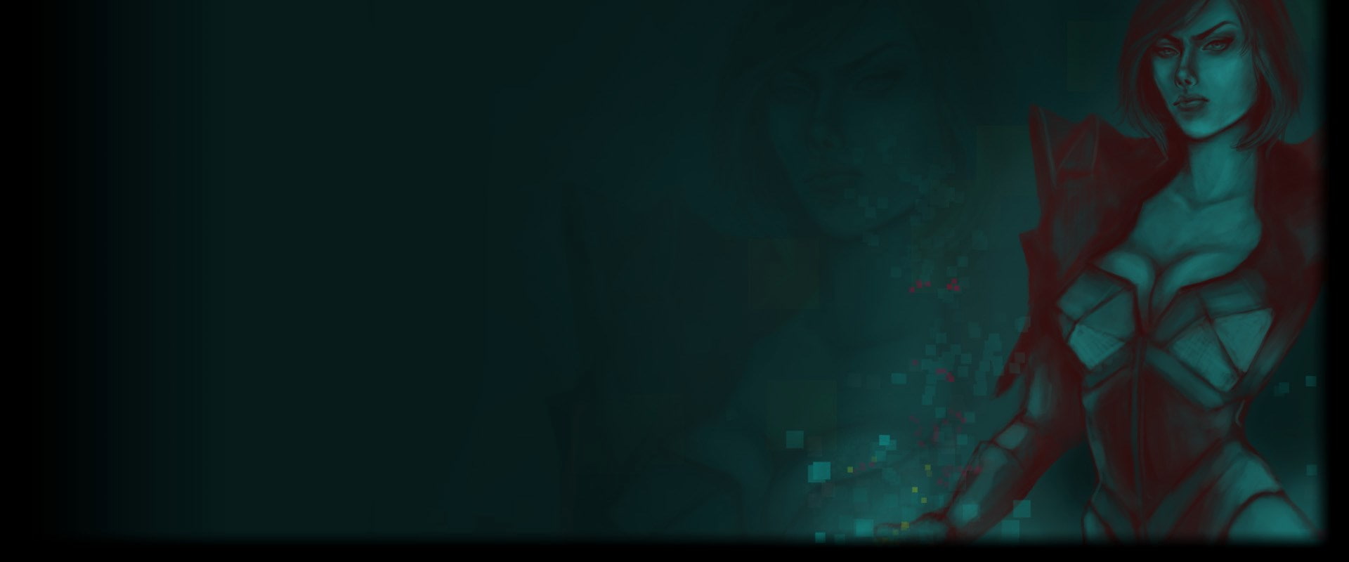 standing, emotion, adult, paint, depression - sadness, portrait, copy space, close-up, dark, indoors, pixel boy and the ever expanding dungeon, one person, HD Wallpaper