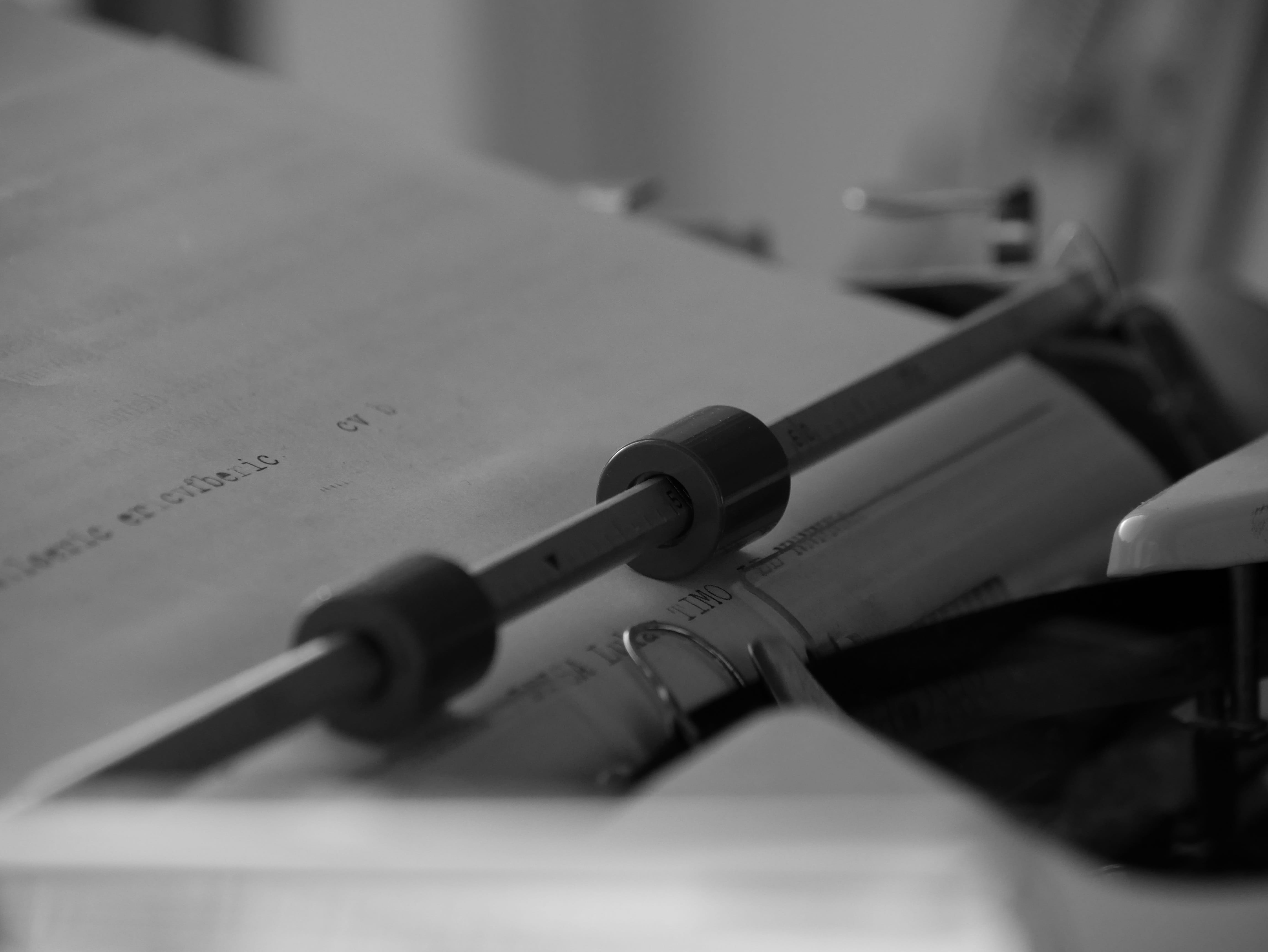 equipment, leaf, writing instrument, history, paper, gavel, Typewriter, pen, no people, selective focus, document, font, musical Instrument, Retro, metal, HD Wallpaper