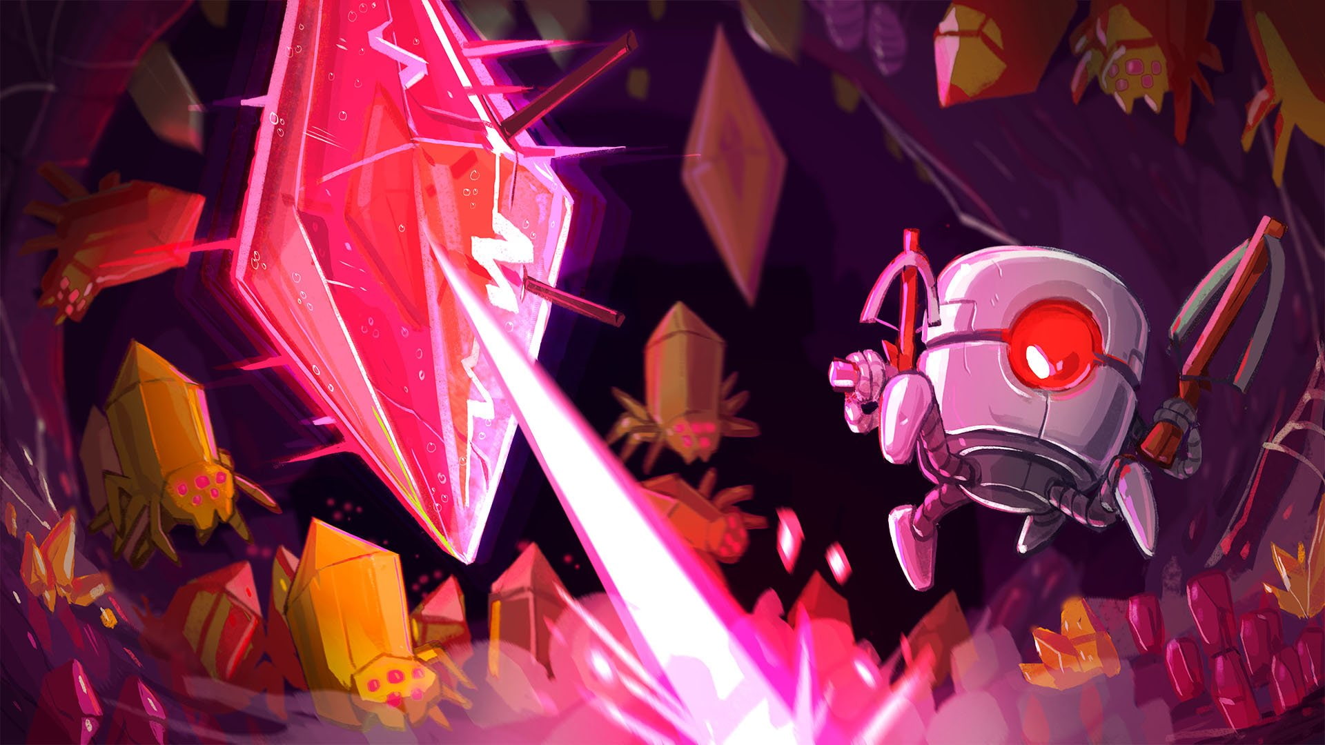 1080P, Video Game, Robot (Nuclear Throne), Nuclear Throne, HD Wallpaper