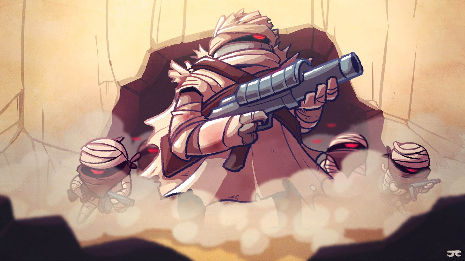 nuclear throne, 1080P, HD Wallpaper