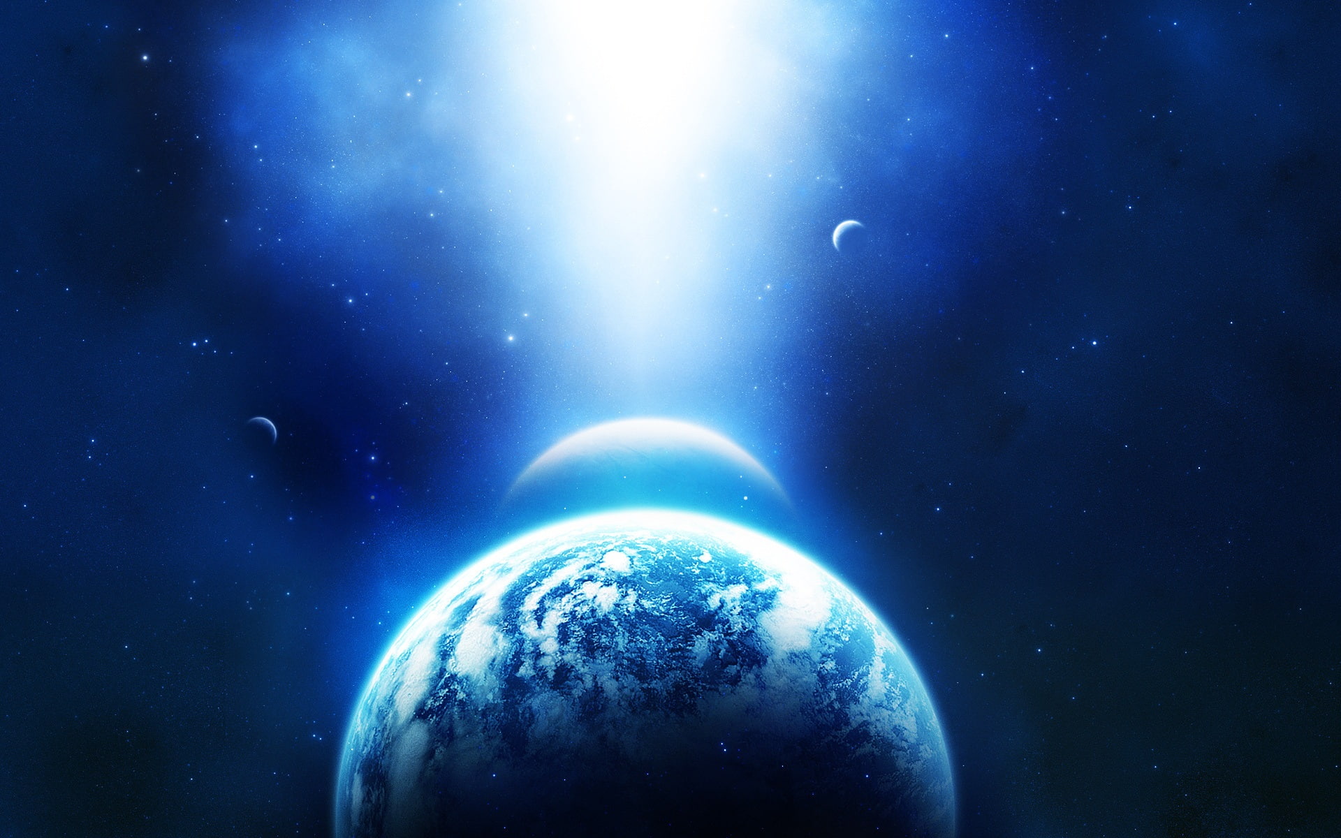 1080P, Universe, Planet, Earth, Star, HD Wallpaper