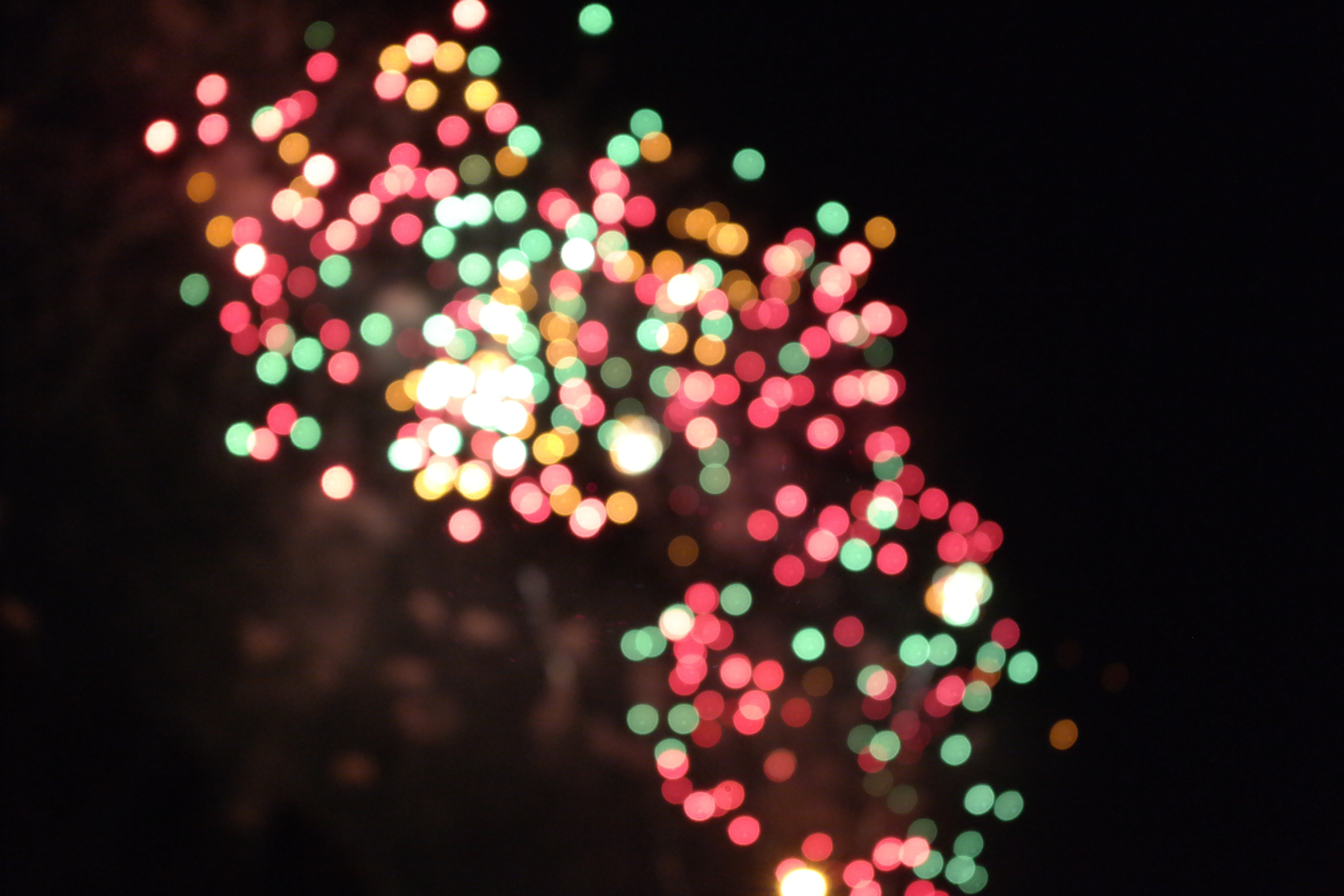 5K, shape, no people, black background, yeouido fireworks, lighting equipment, christmas tree, christmas decoration, tree, multi Colored, holiday, outdoors, HD Wallpaper