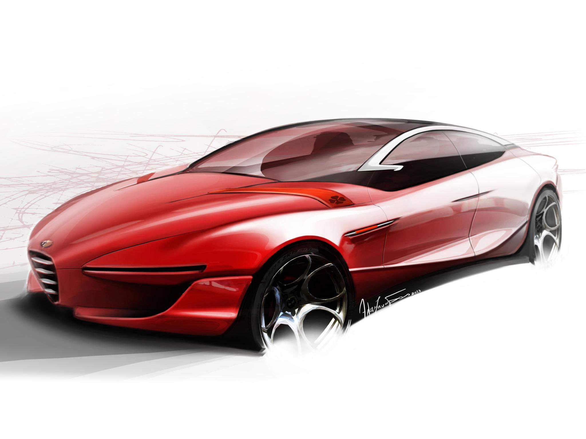 2013, ied, hd, gloria, 1080P, romeo, concept, 1080p, p, alfa, HD Wallpaper
