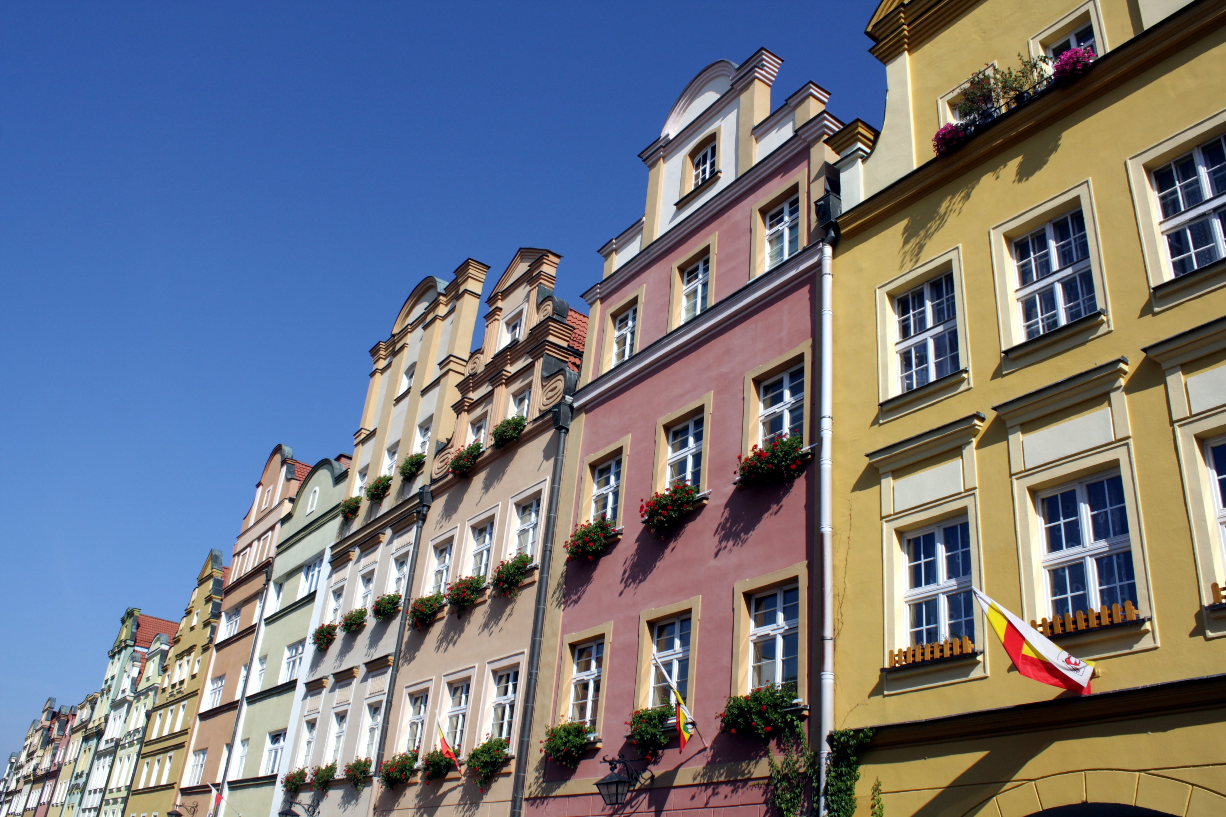 sky, residential district, apartment, home, silesia, poland, low angle view, home ownership, hiršperk, no people, city life, house, rococo, facade, residential building, HD Wallpaper
