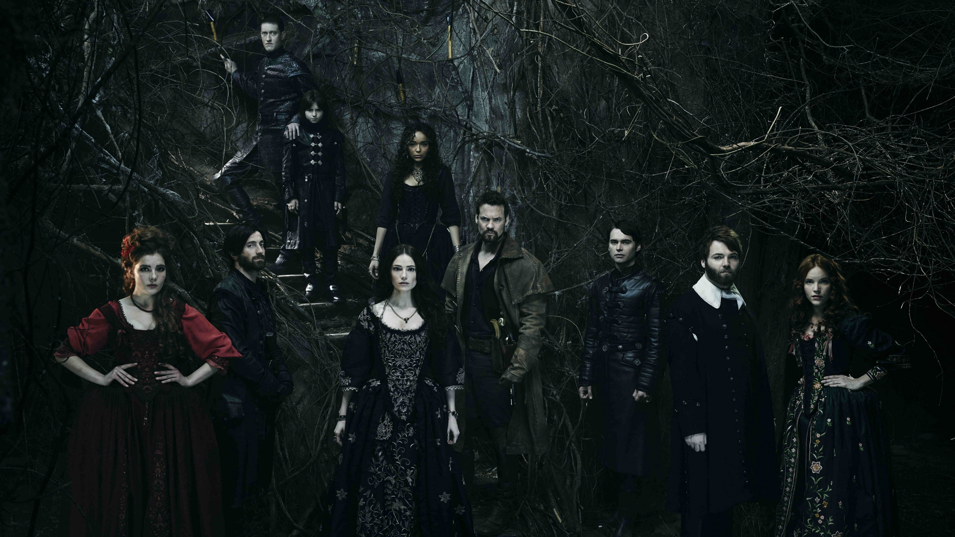Best TV Series, 3 season, Salem 3, 4K, witch, Shane West, Janet Montgomery, HD Wallpaper