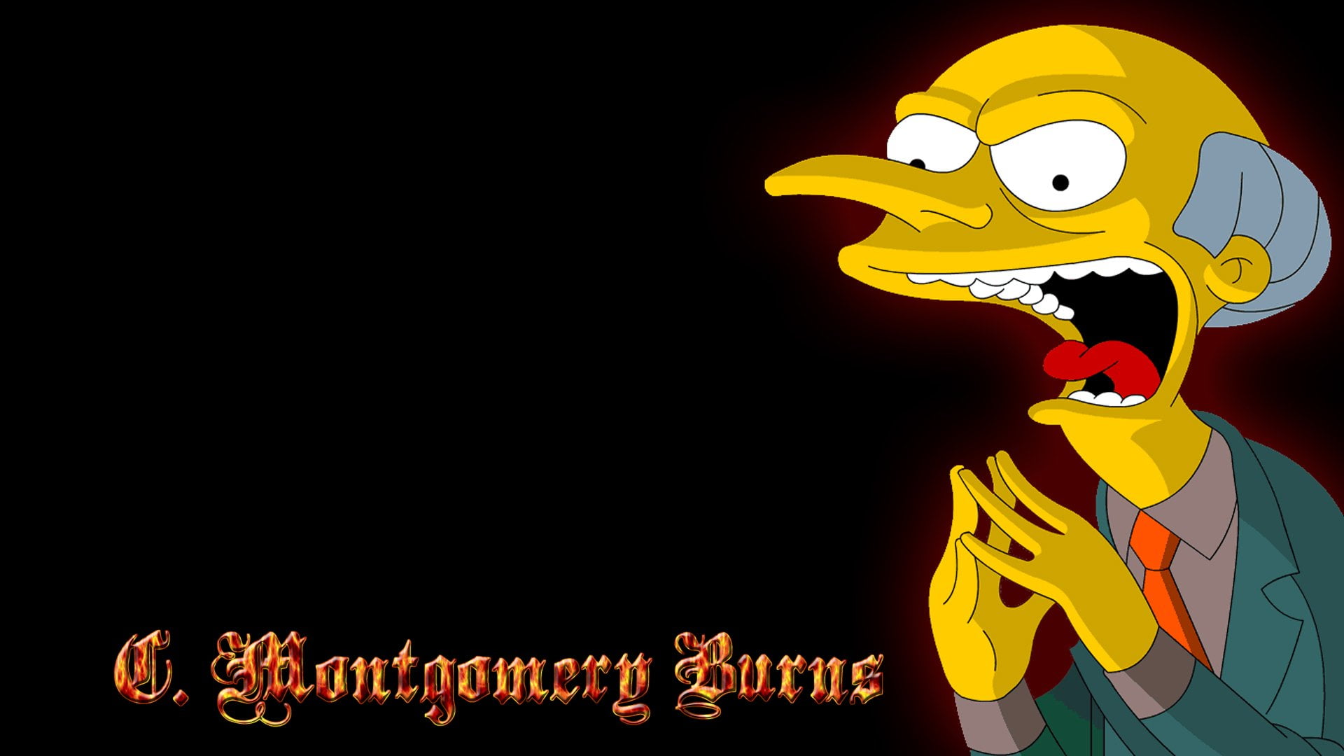 real people, disguise, animated, one person, men, music, creativity, leisure activity, arts culture and entertainment, Montgomery Burns, representation, HD Wallpaper