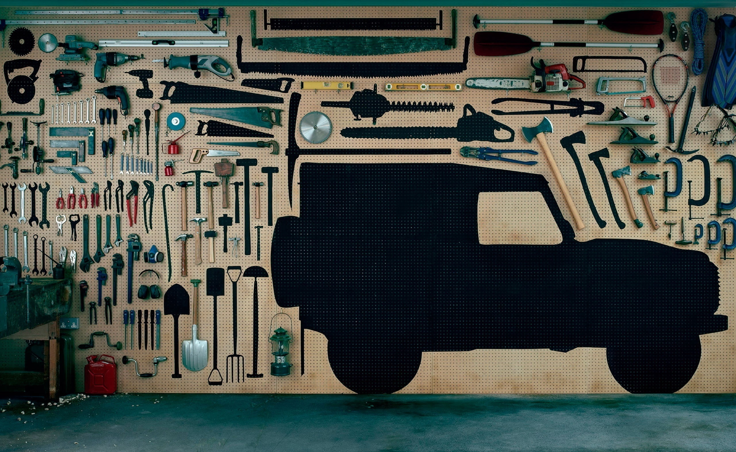 choice, workshop, no people, Shed, color, gardening, hanging, indoors, tools, Cars, wood - material, work tool, working, 2K, industry, table, close-up, HD Wallpaper