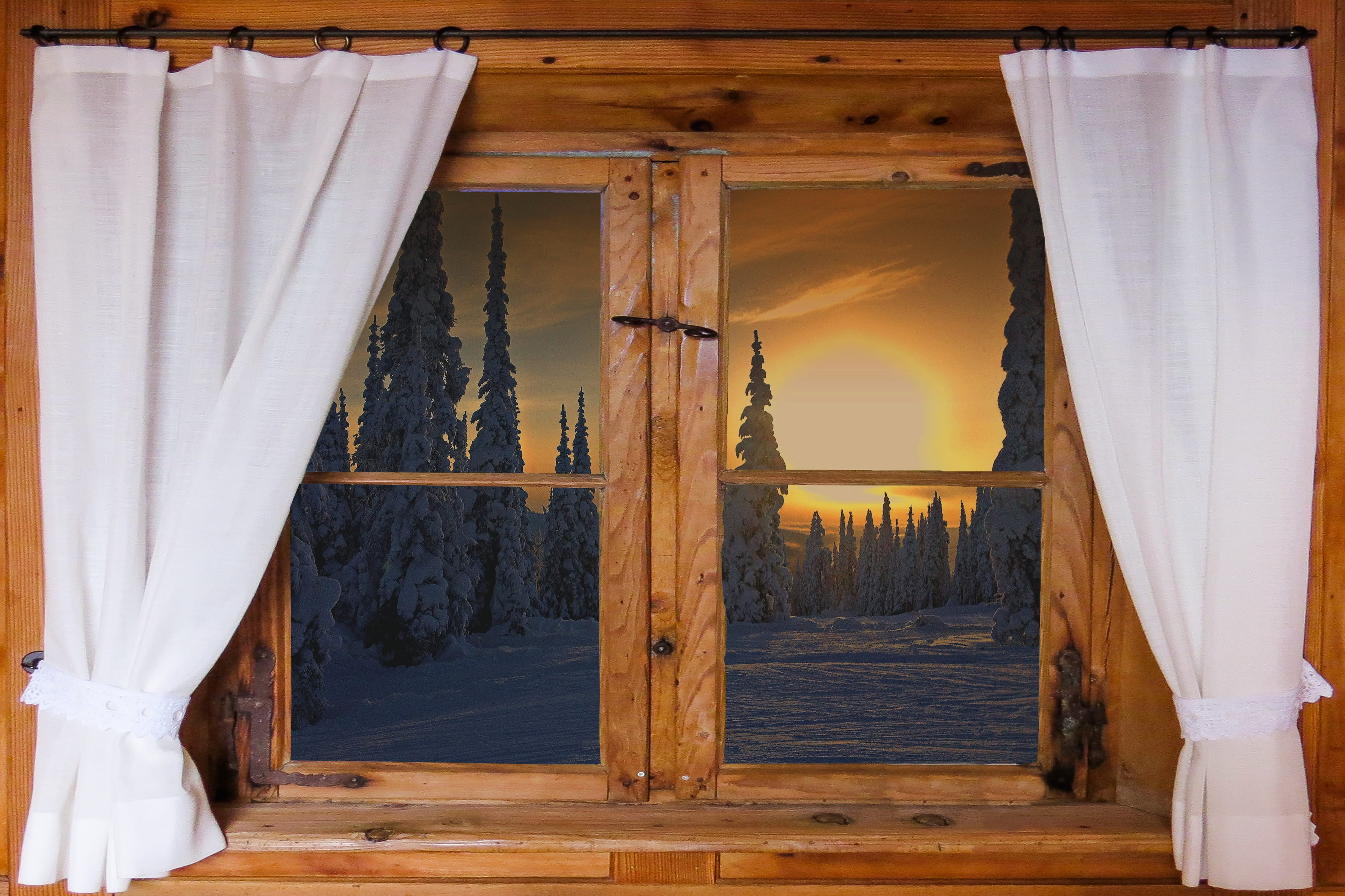 winter magic, landscape, hut, textile, hotel, winter picture, luxury hotel, travel, curtain, winter, travel destinations, holiday, architecture, hour, trip, HD Wallpaper