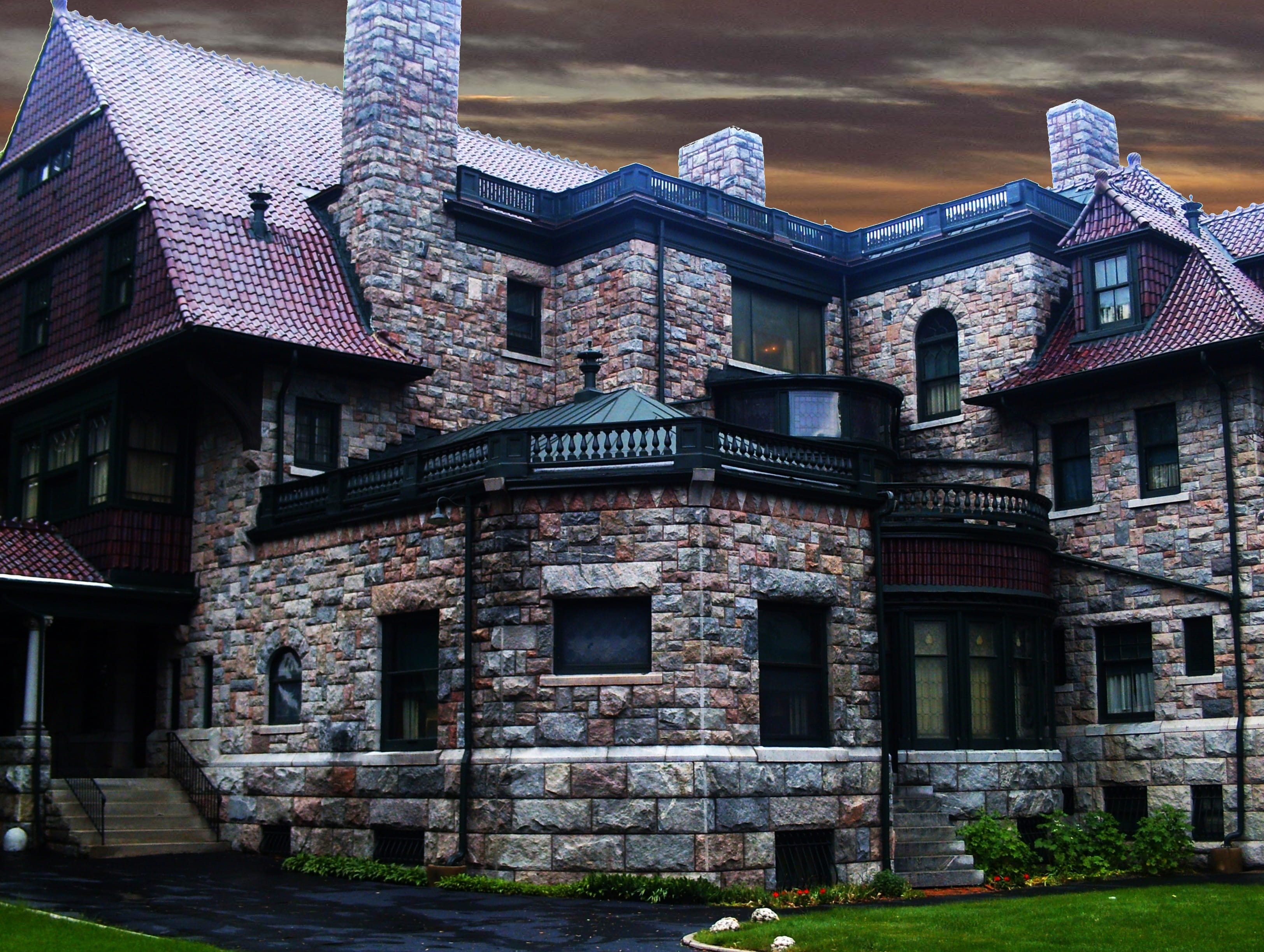 nature, day, low angle view, old, residential district, building Exterior, the past, Stone, built Structure, deterioration, mansion, public domain, photos, HD Wallpaper