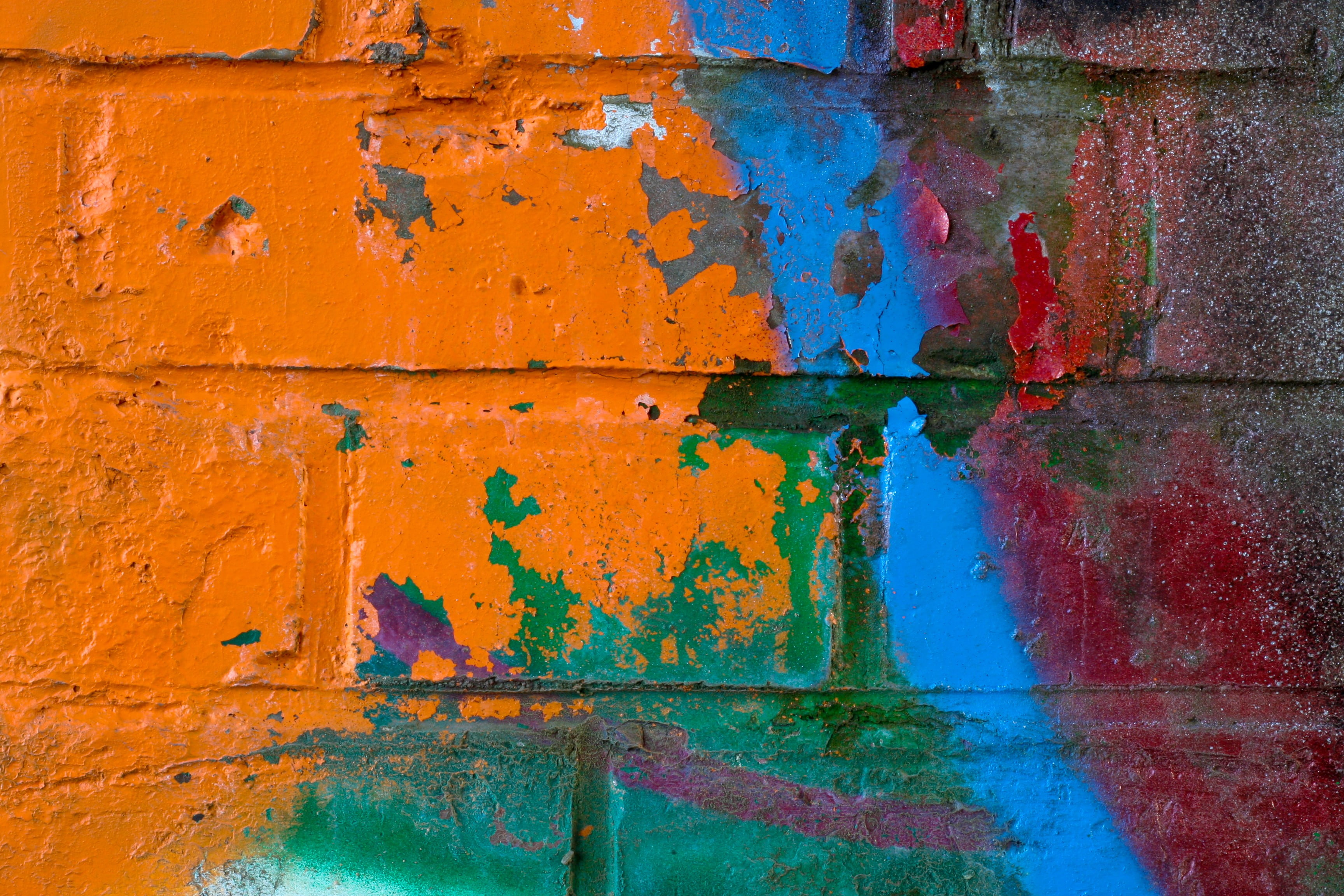 blue, outdoors, decline, full frame, peeling off, deterioration, wall - building feature, backgrounds, weathered, rusty, metal, day, built structure, damaged, HD Wallpaper