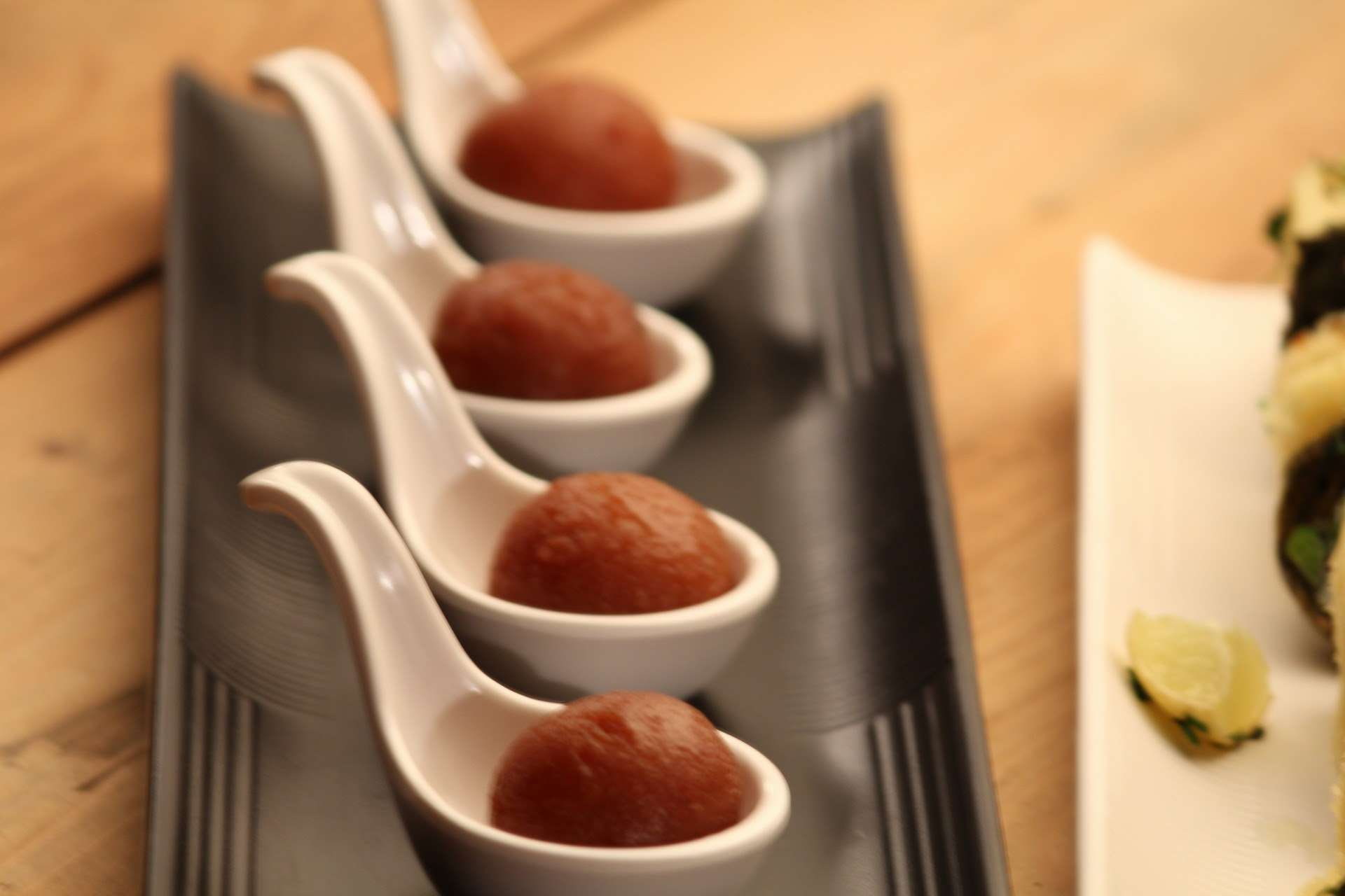 close-up, food, plate, freshness, tray, 1080P, indoors, household equipment, gulab jamun, no people, sweets, selective focus, sweet food, in a row, indulgence, HD Wallpaper