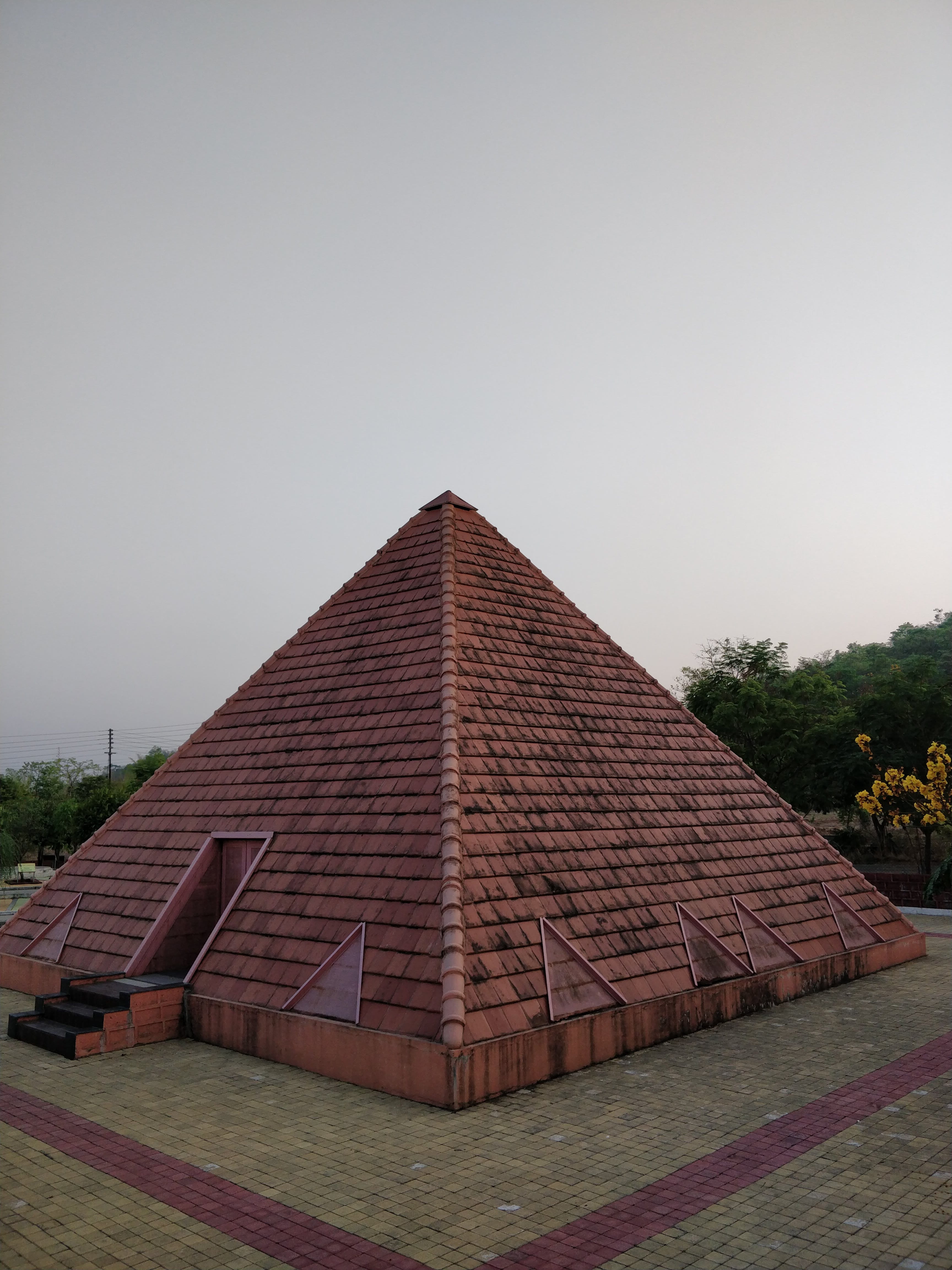 shotononeplus, plant, pyramidhome, pramid, hdwallpapers, oneplus, copy space, outdoors, built structure, clear sky, house, natural, building exterior, landscape, Phone HD Wallpaper