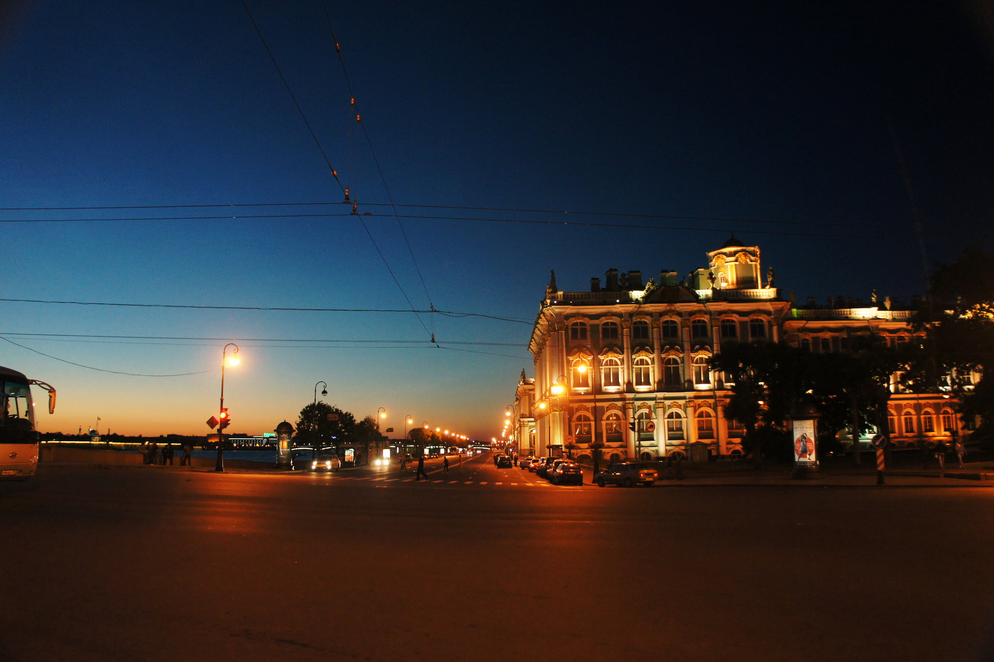 car, nature, brown, river, st petersburg, mode of transportation, dark, motor vehicle, lighting Equipment, architecture, night, sky, street Light, electricity, HD Wallpaper