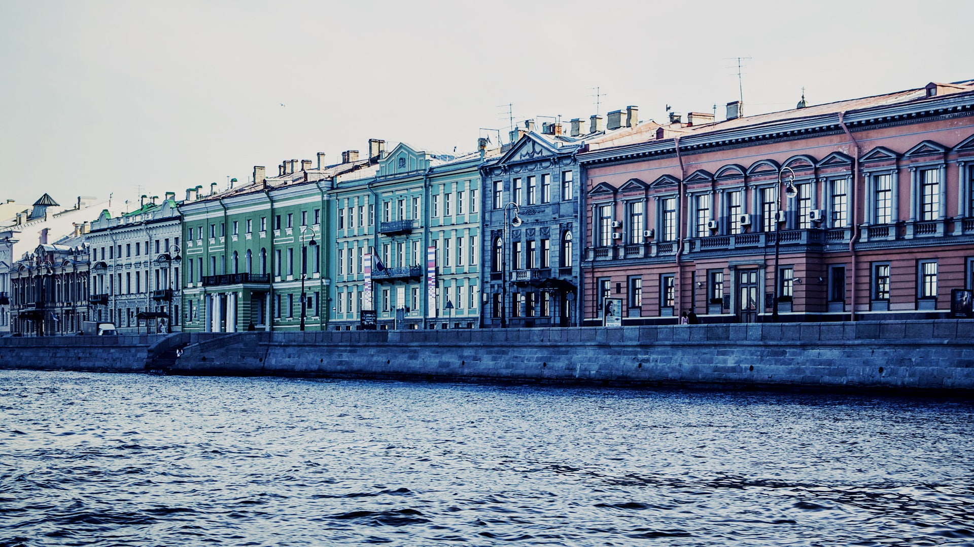Canal, House, 1080P, st, River, Russia, Petersburg, HD Wallpaper