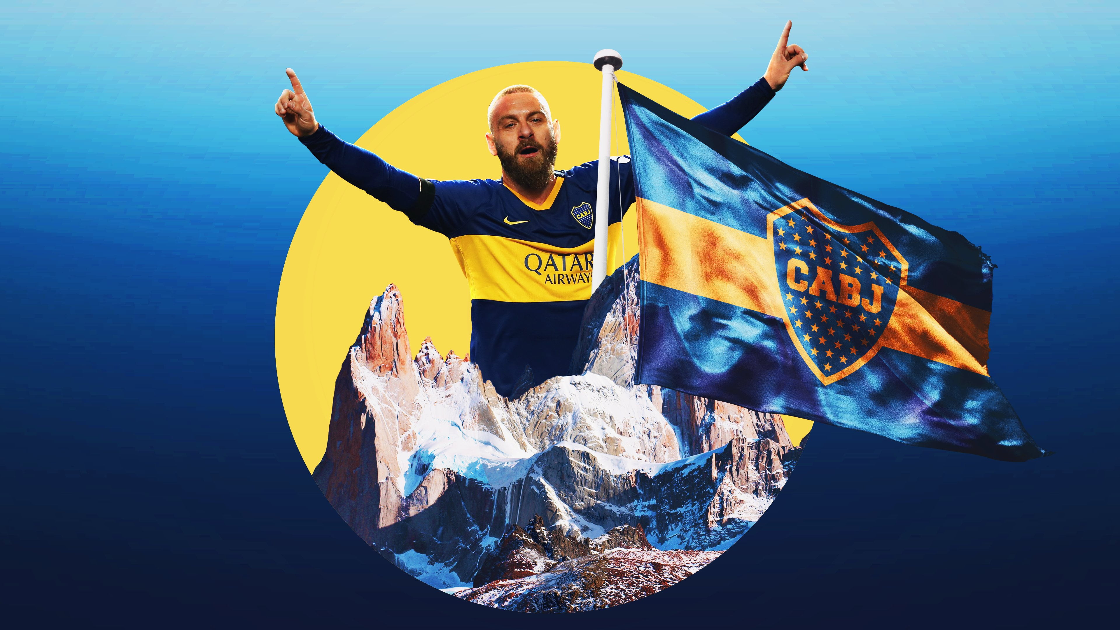 Boca Juniors, 4K, Soccer, Daniele De Rossi, Italian, HD Wallpaper
