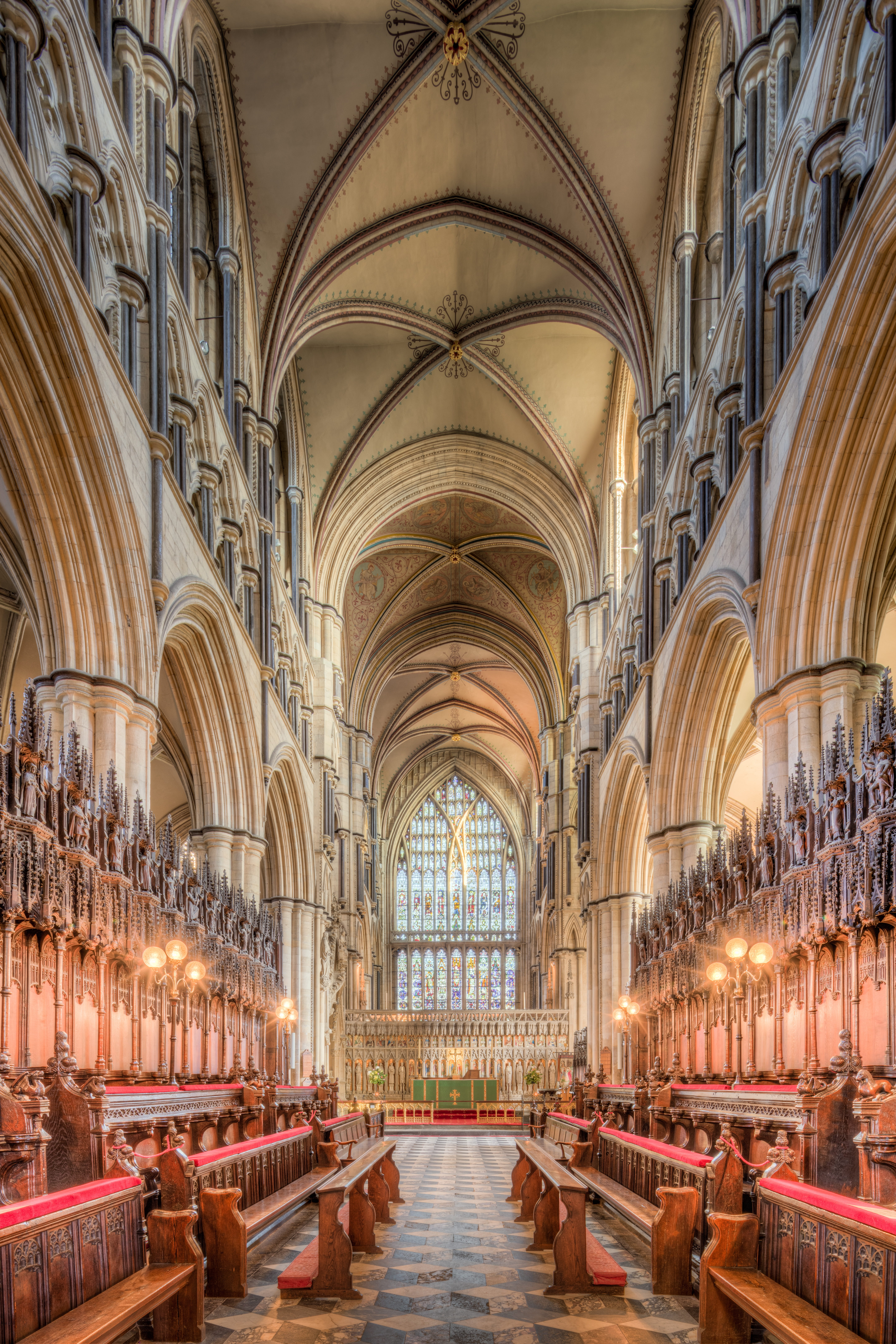 built structure, lighting equipment, religion, history, belief, ceiling, arch, interiors, travel, quire, cathedral, architectural column, indoors, pritty, Phone HD Wallpaper